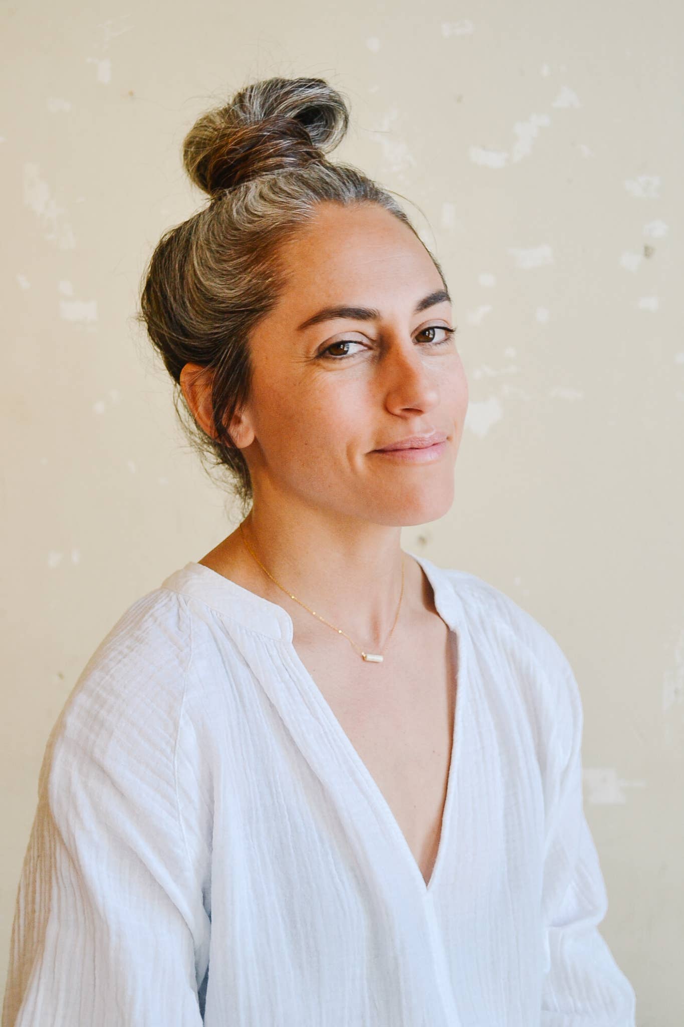 Riverstone Bead Necklace