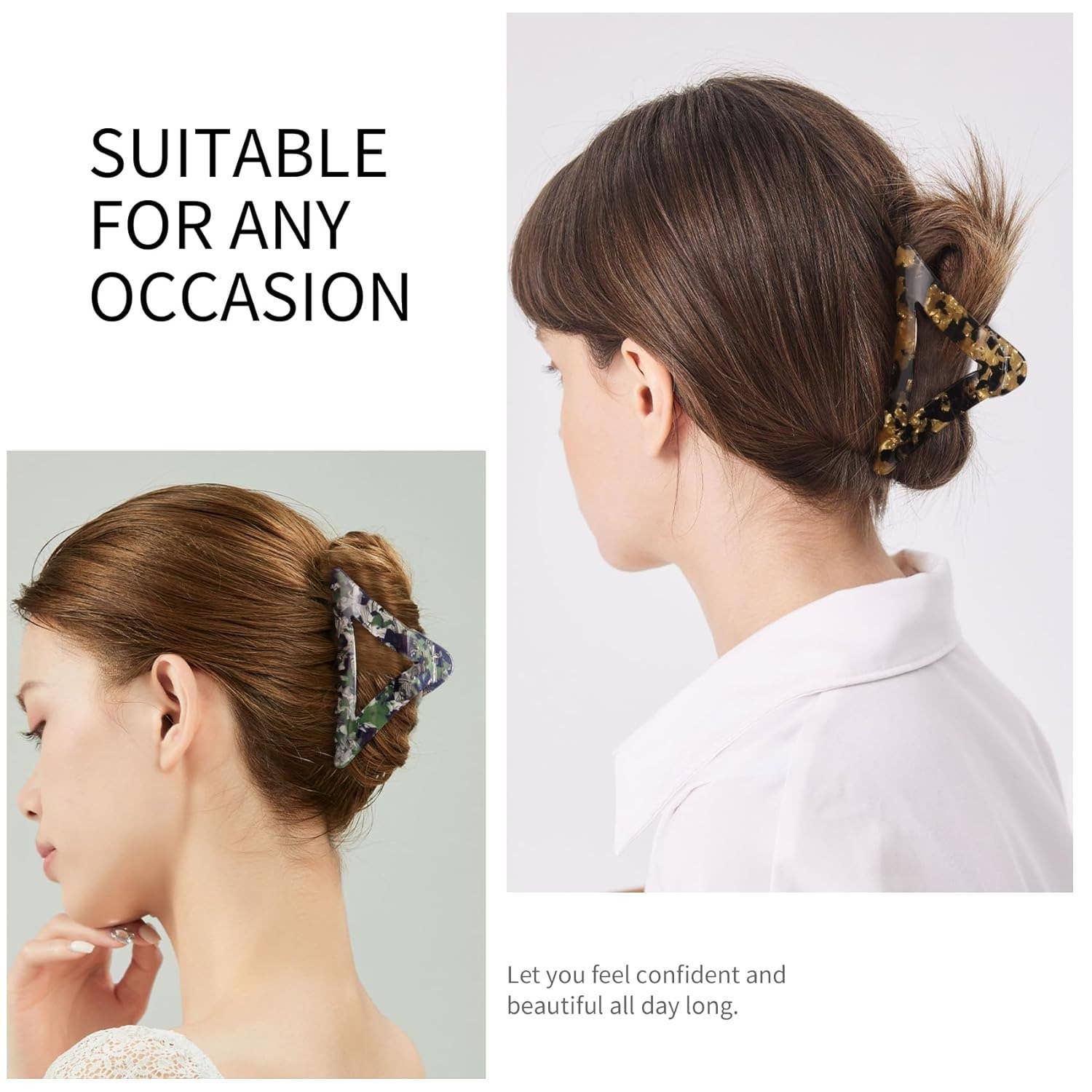 Triangle Claw Hair Clip