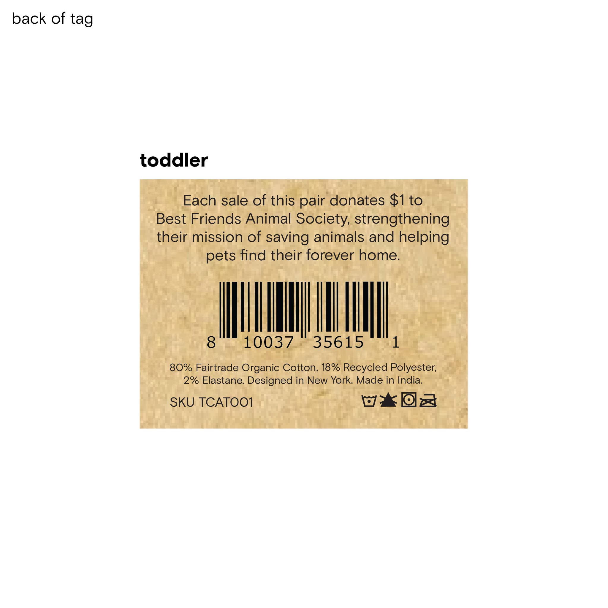 Kids Socks that Save Cats (Beige Cats)