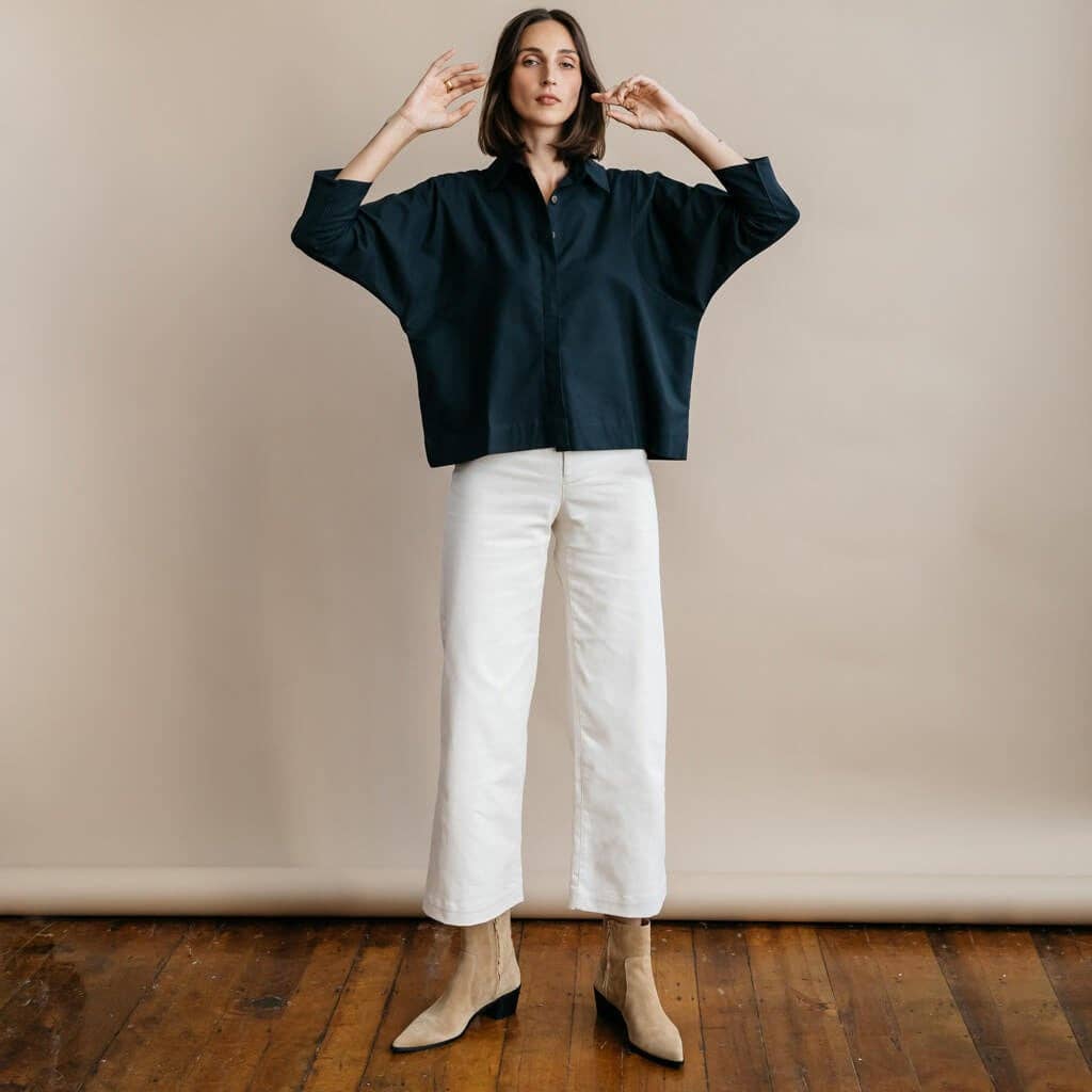 The Boxy Shirt | Black