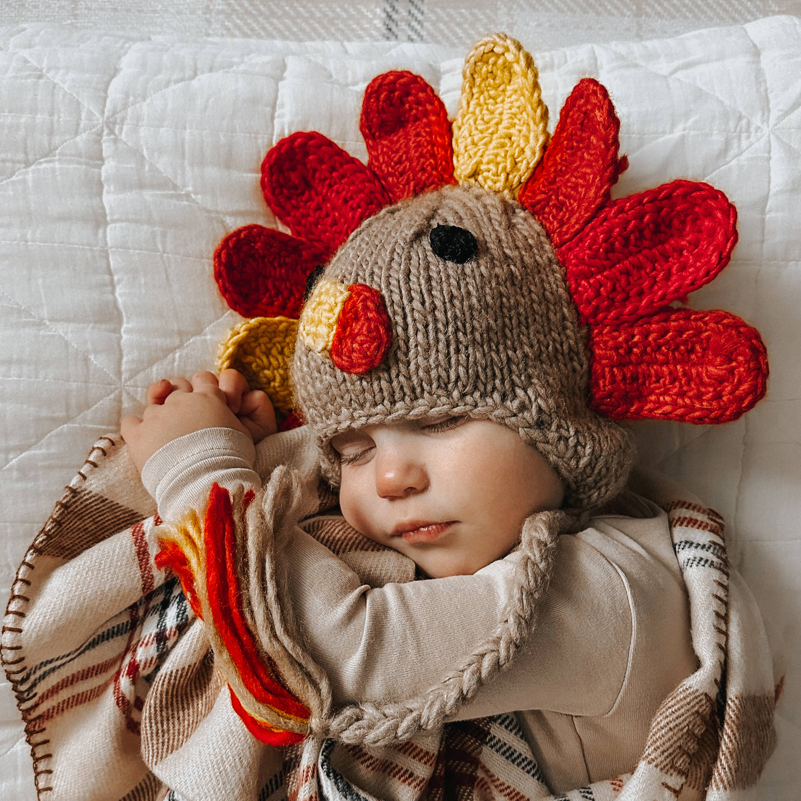Turkey Earflap Beanie Hat