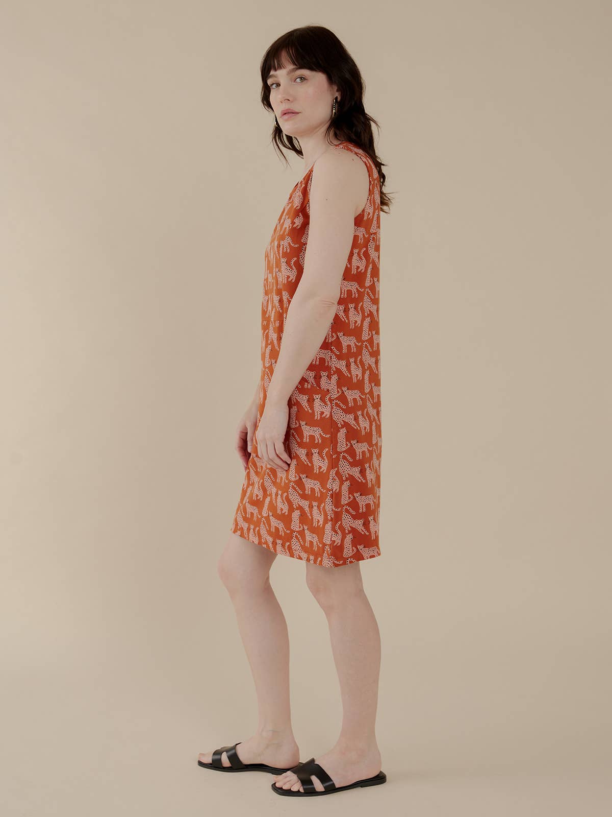 Evanston Leopard Sienna Dress