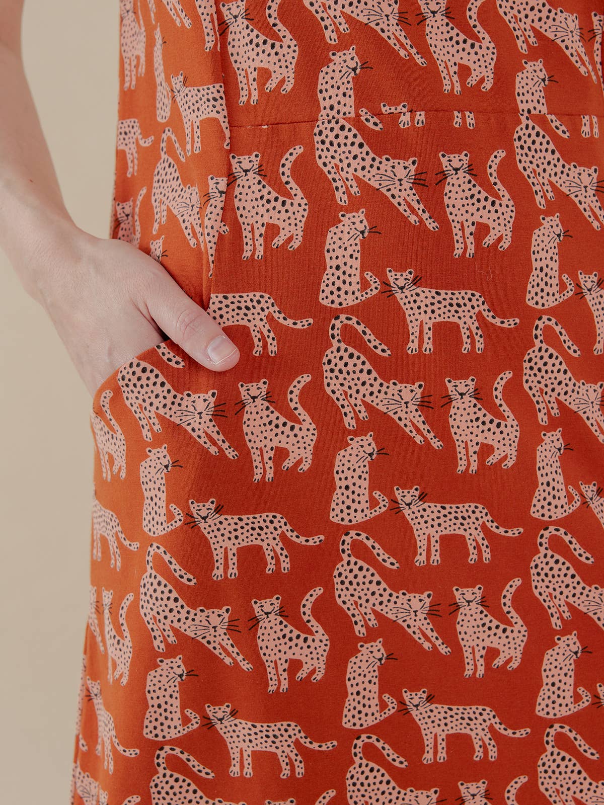 Evanston Leopard Sienna Dress