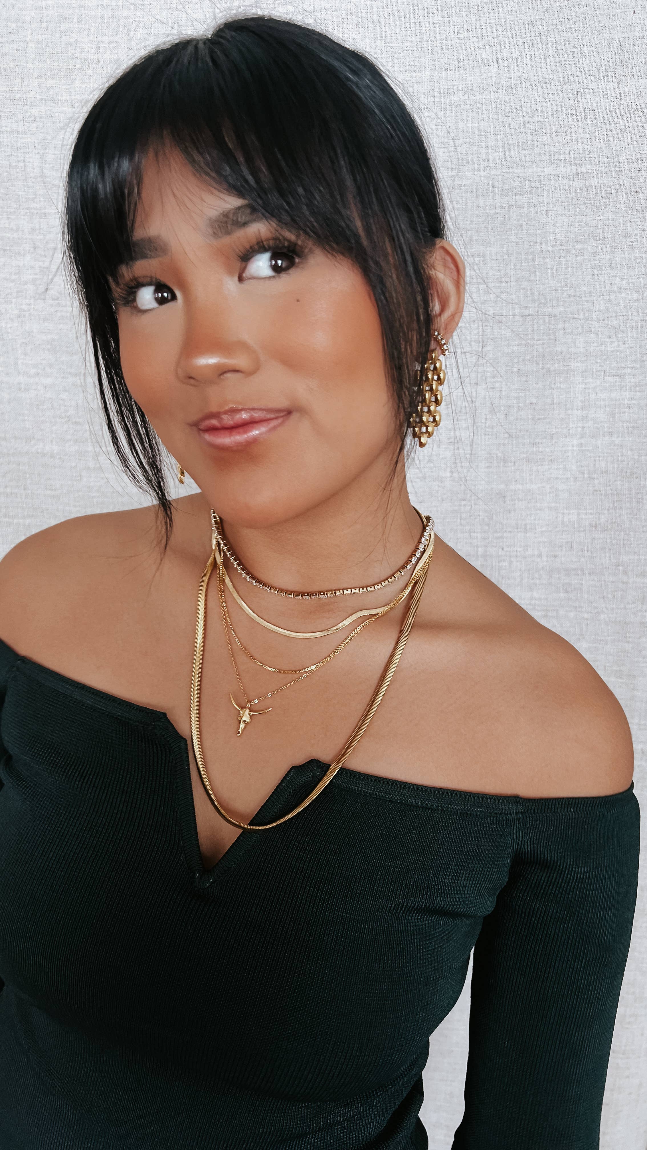 Leslie Bull Necklace