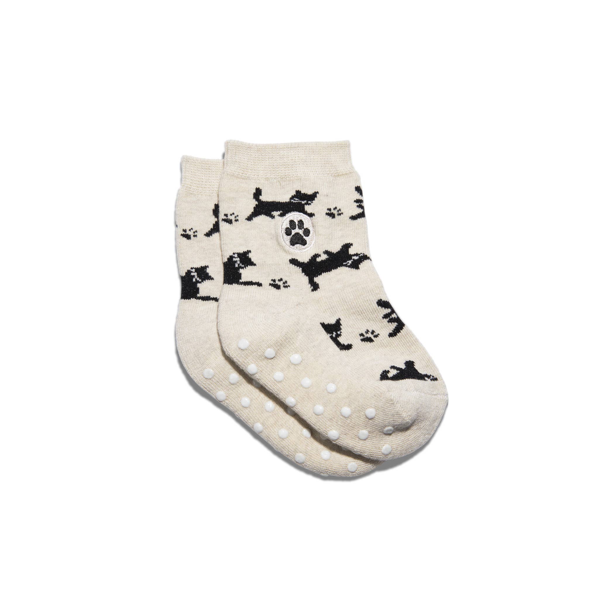Kids Socks that Save Cats (Beige Cats)