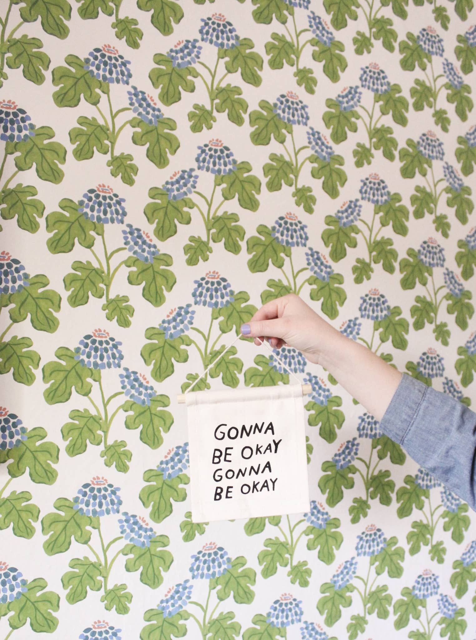 Gonna Be Okay Canvas Hang Sign