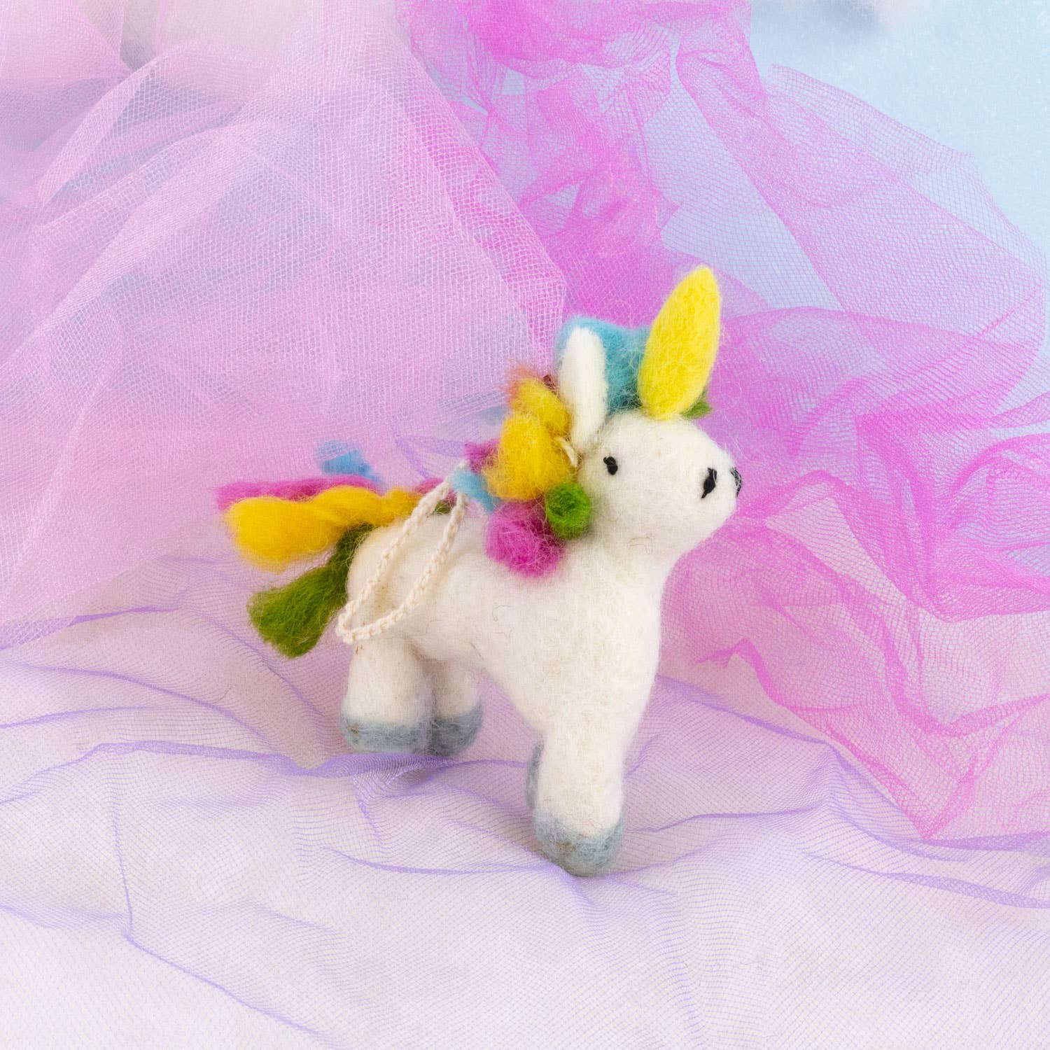 Rainbow Unicorn Ornament