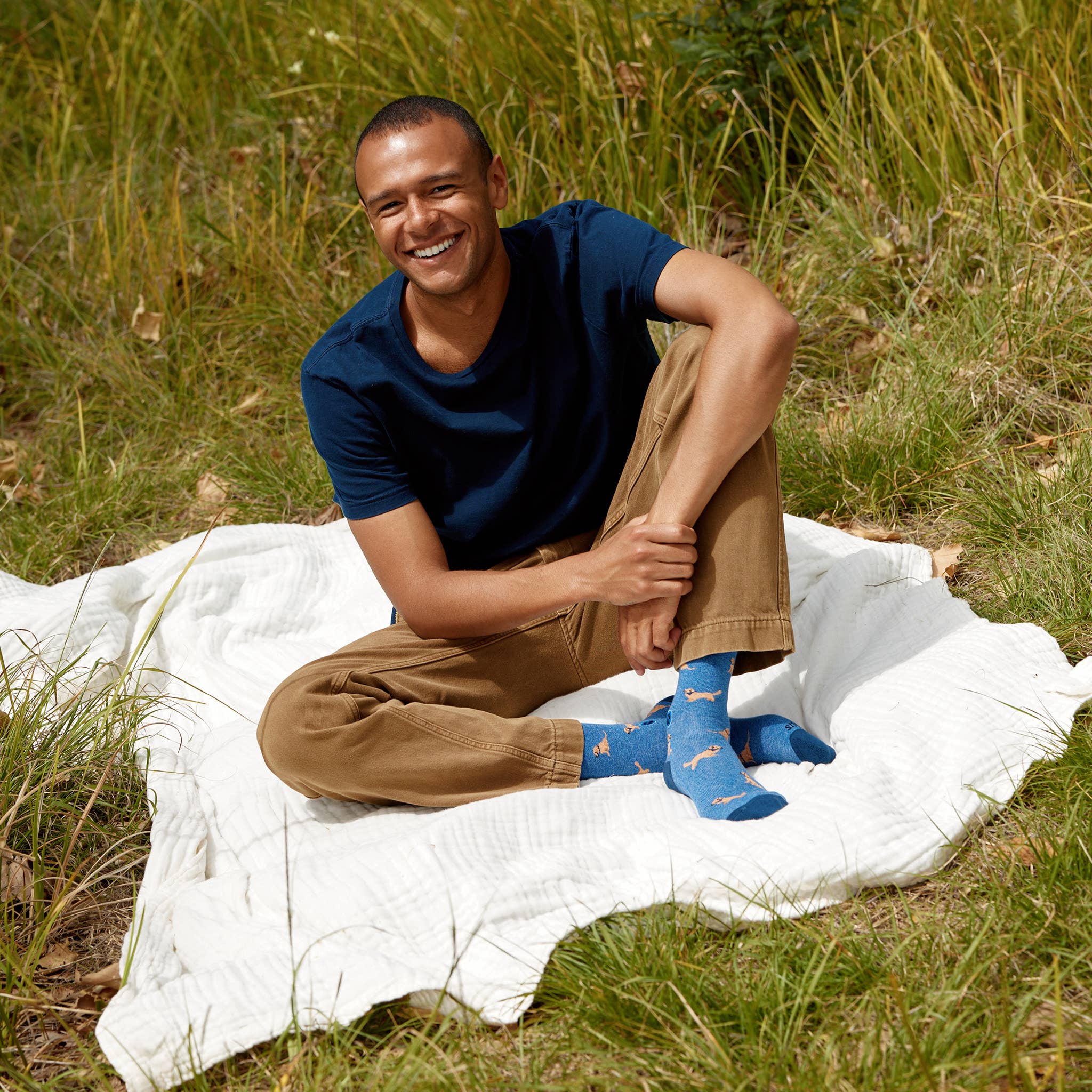 Socks that Save Dogs (Blue Golden Retrievers)