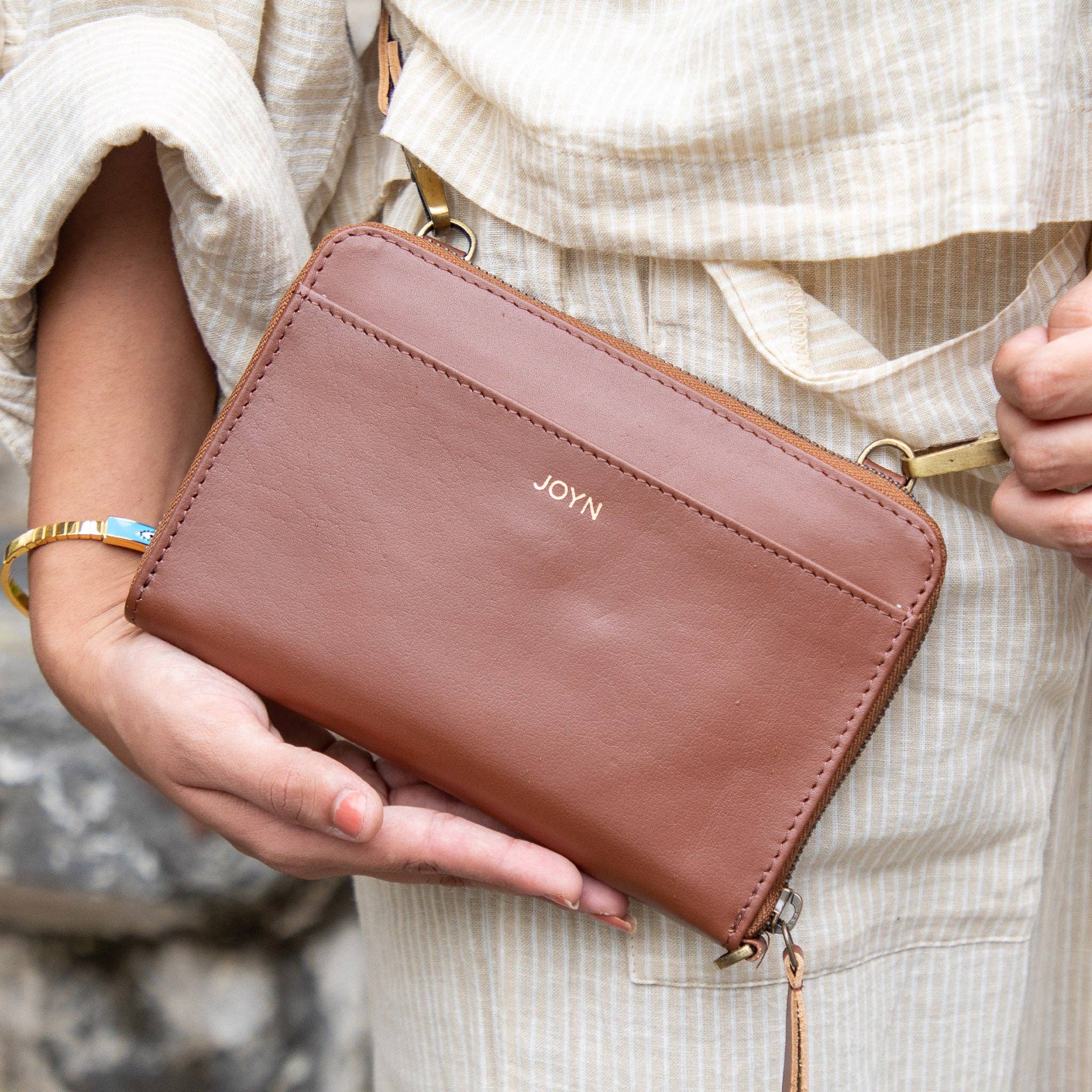 Crossbody Wallet - Vintage Brown