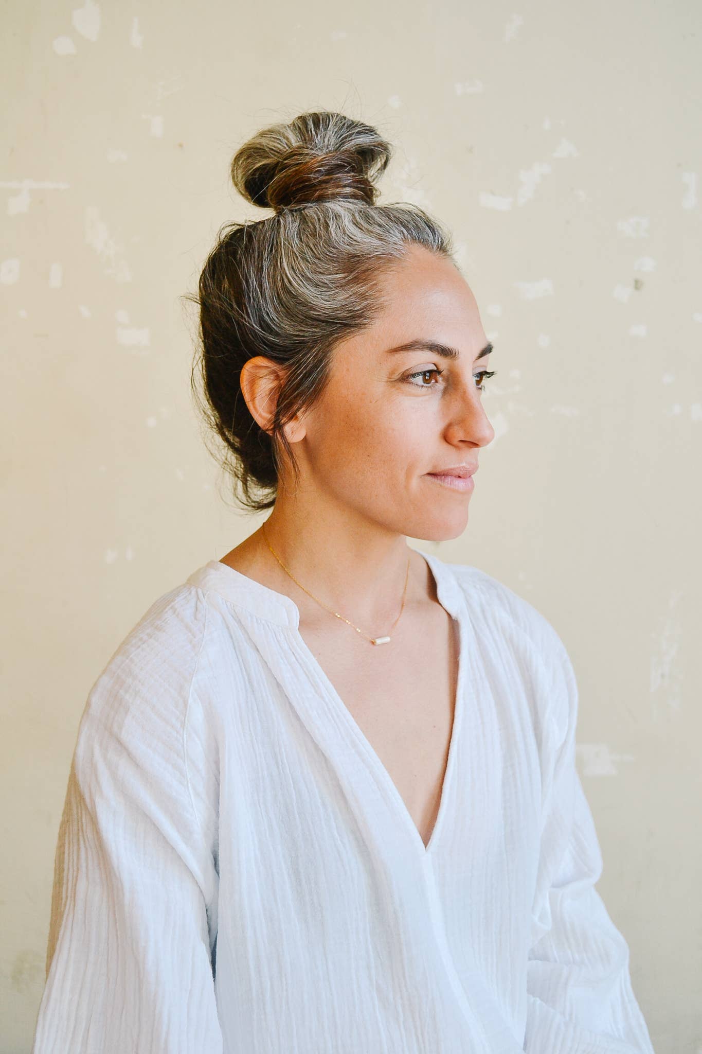 Riverstone Bead Necklace