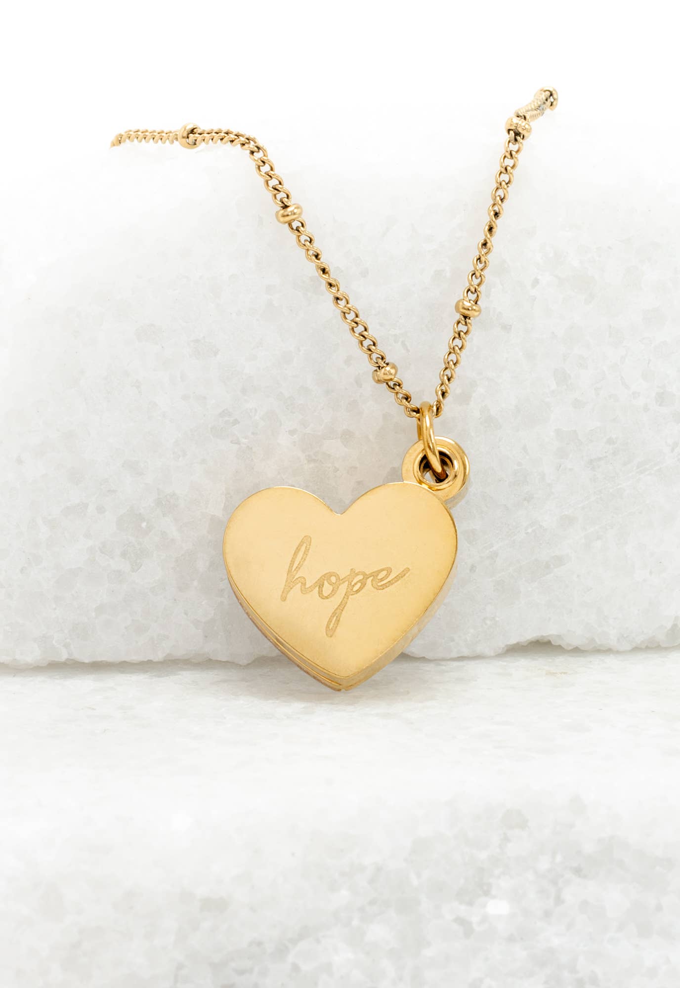 Give Hope Locket Necklace
