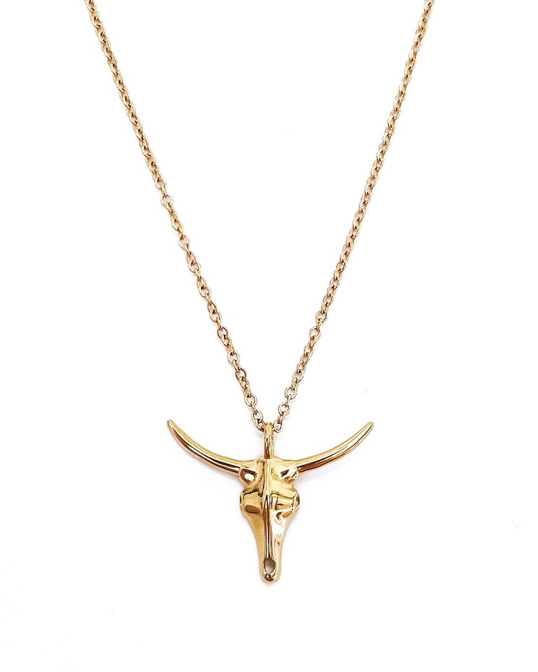 Leslie Bull Necklace