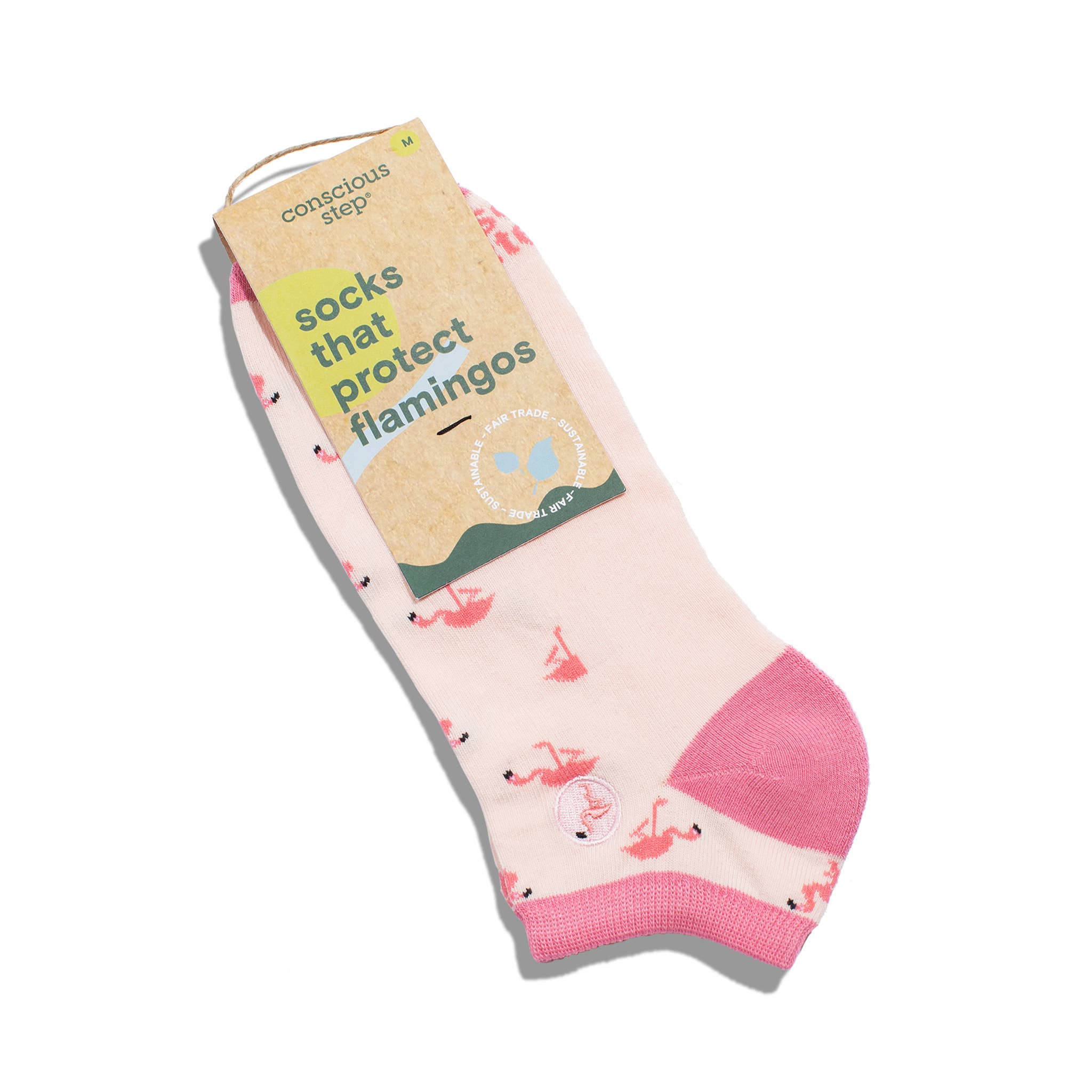 Ankle Socks that Protect Flamingos