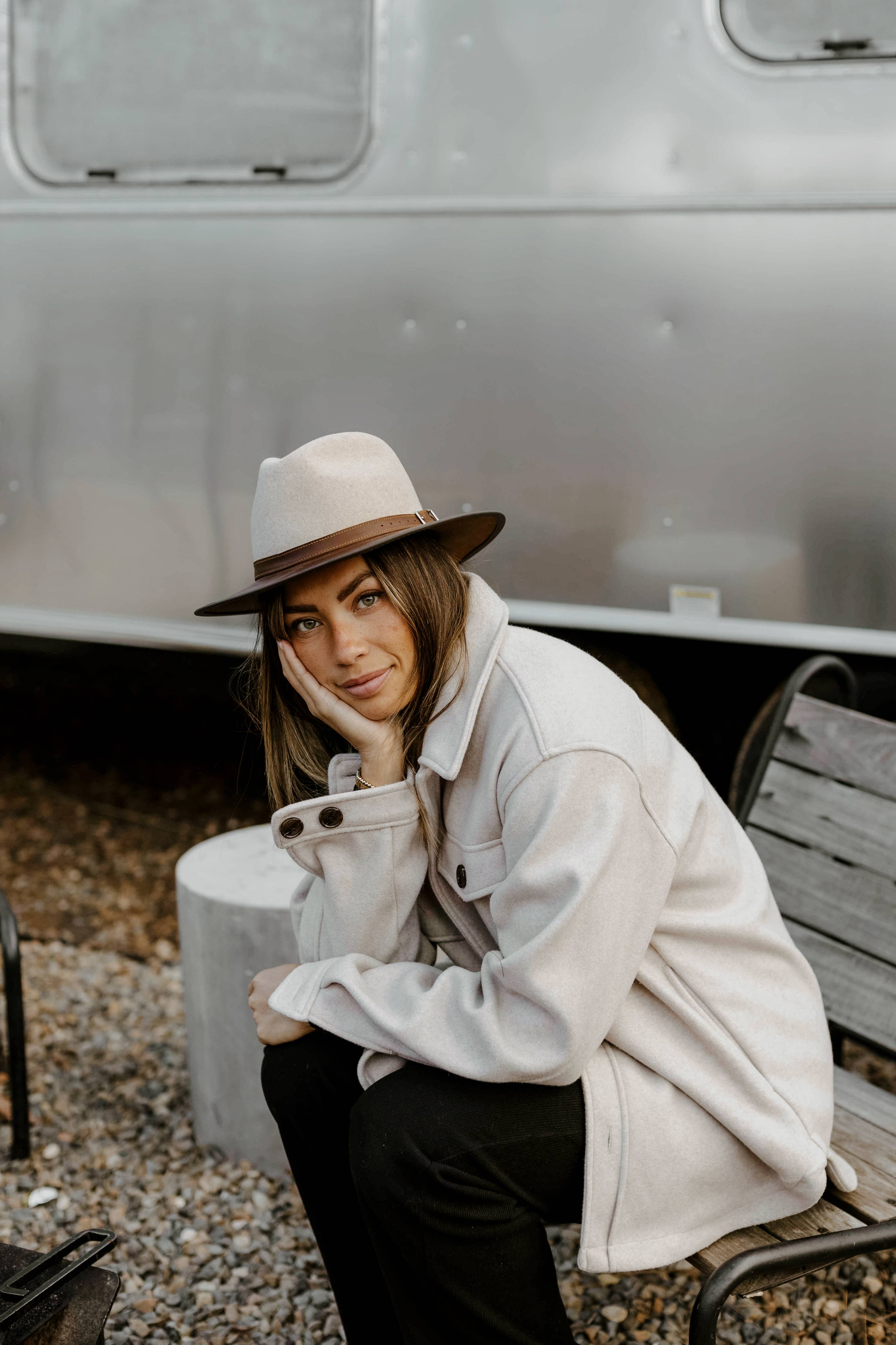 Wool Felt Leather Outdoor Fedora Style - Summit