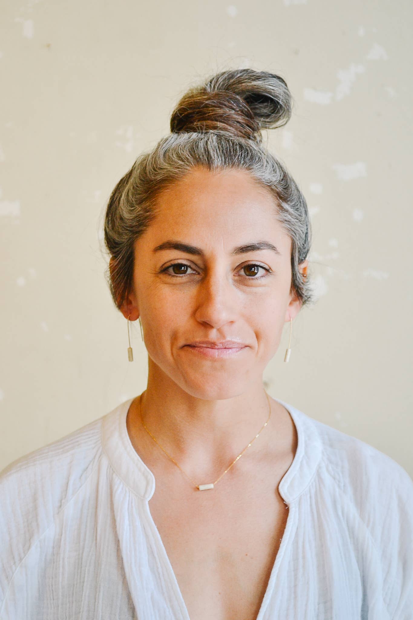 Riverstone Bead Necklace