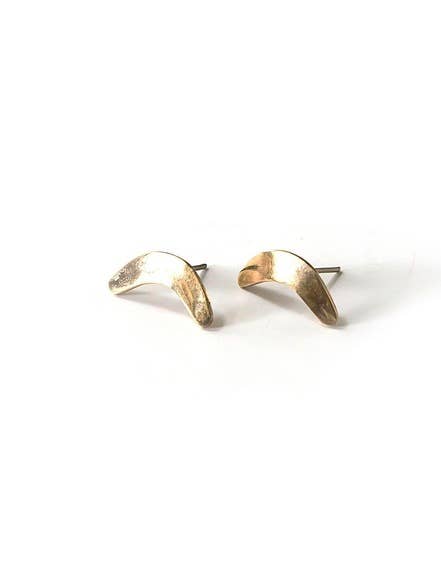 Boomerang Stud Earrings
