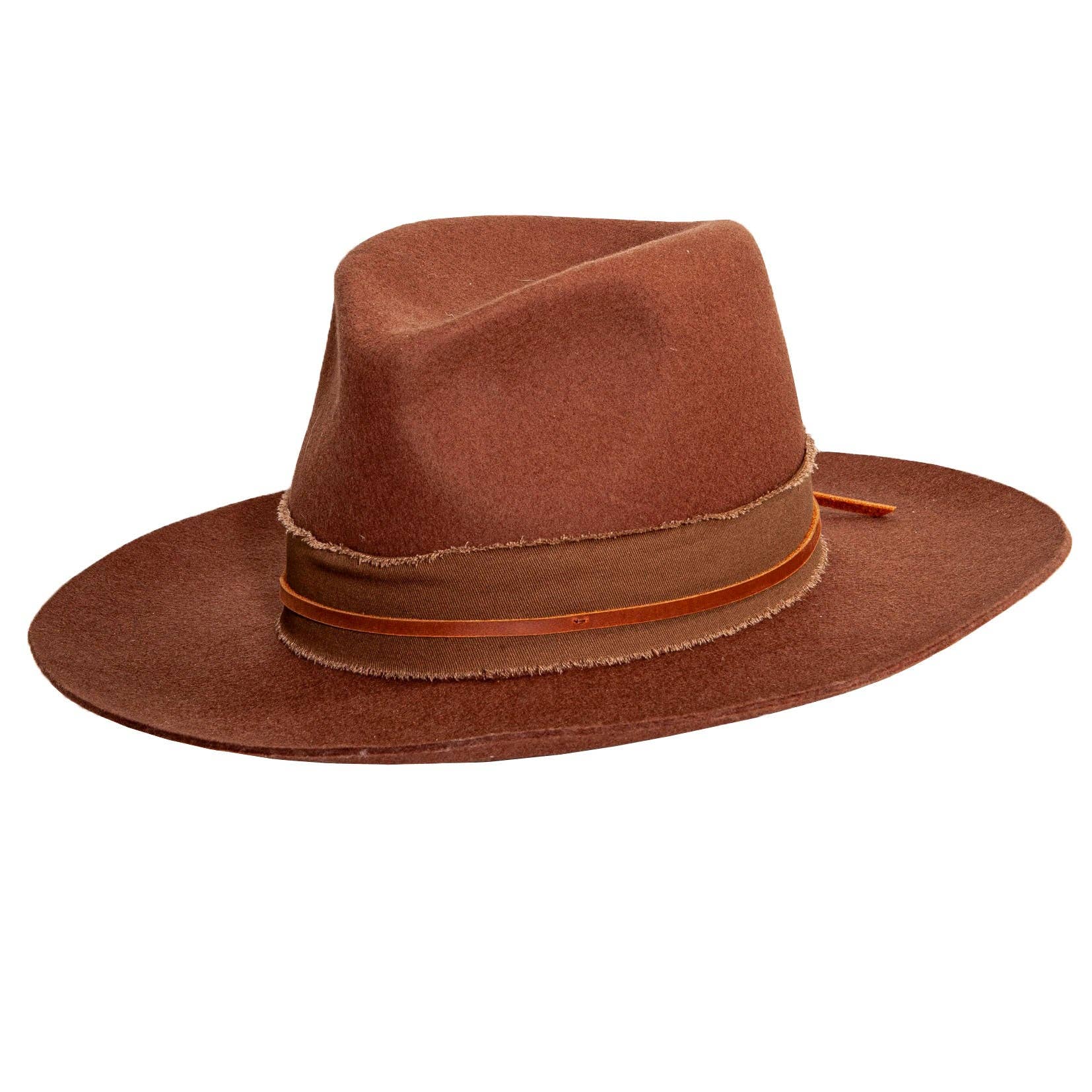 Wide Brim Australian Wool Felt - Style Jawa