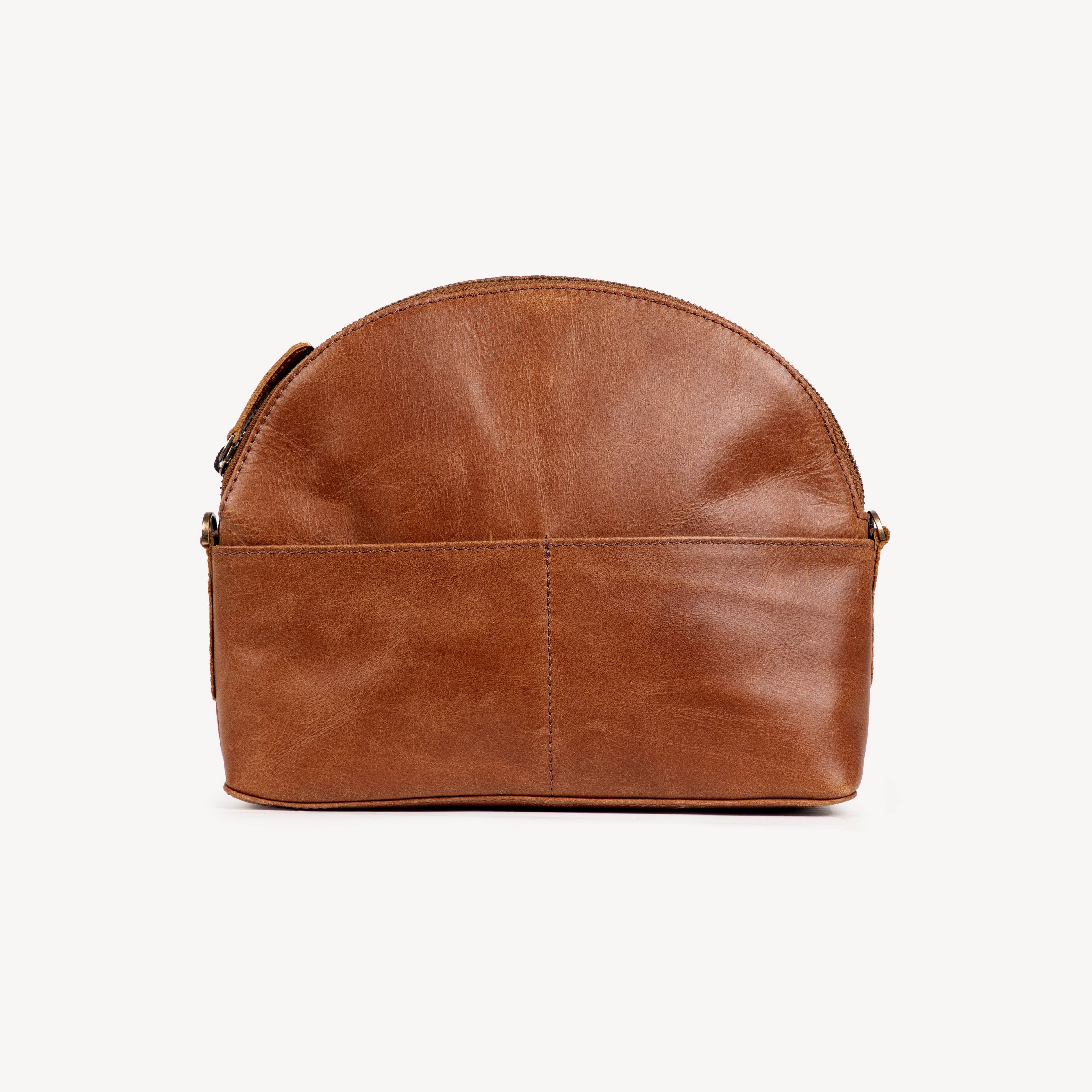 Halfmoon Crossbody - Vintage Brown