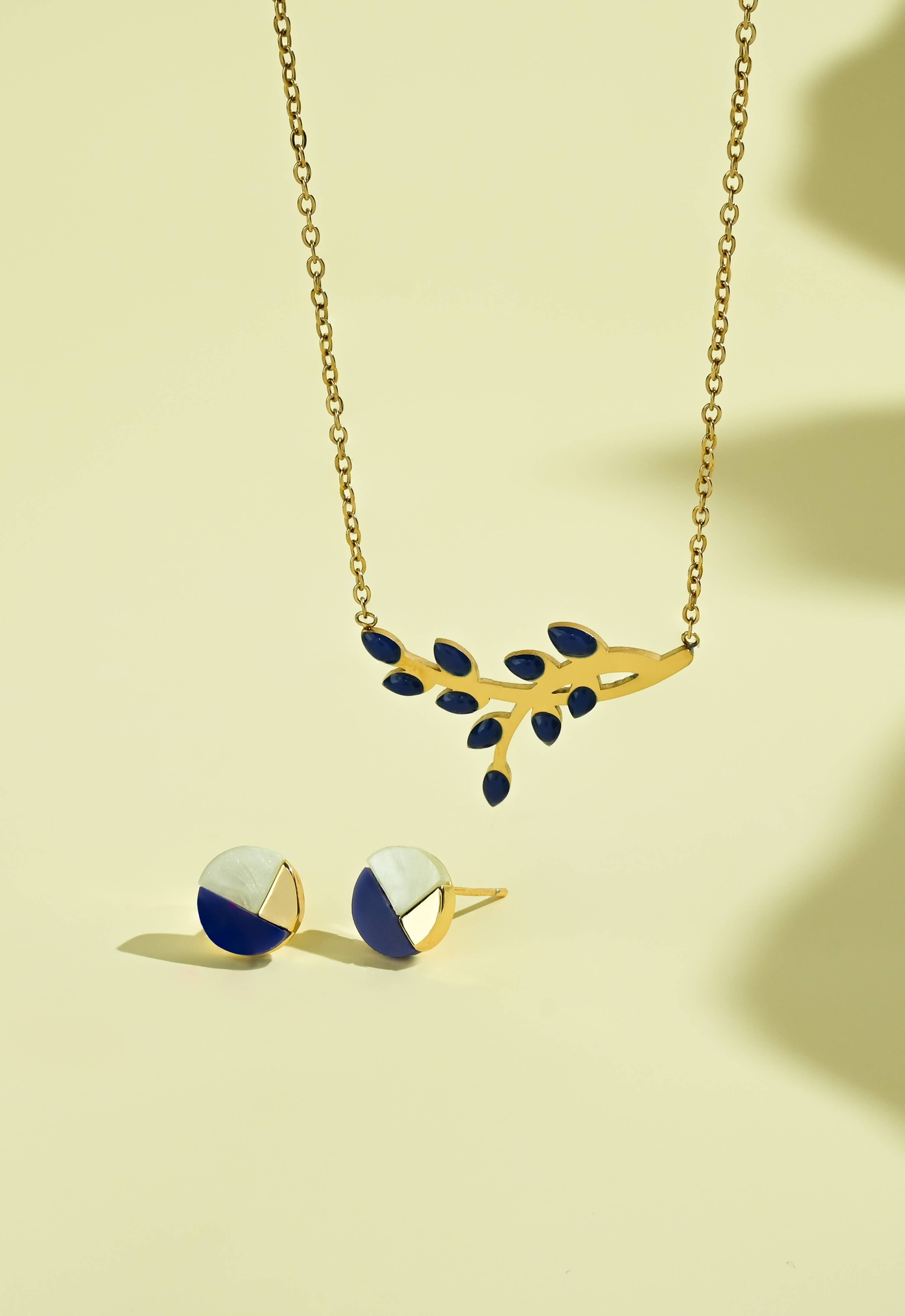 Radiant Horizon Stud Earrings