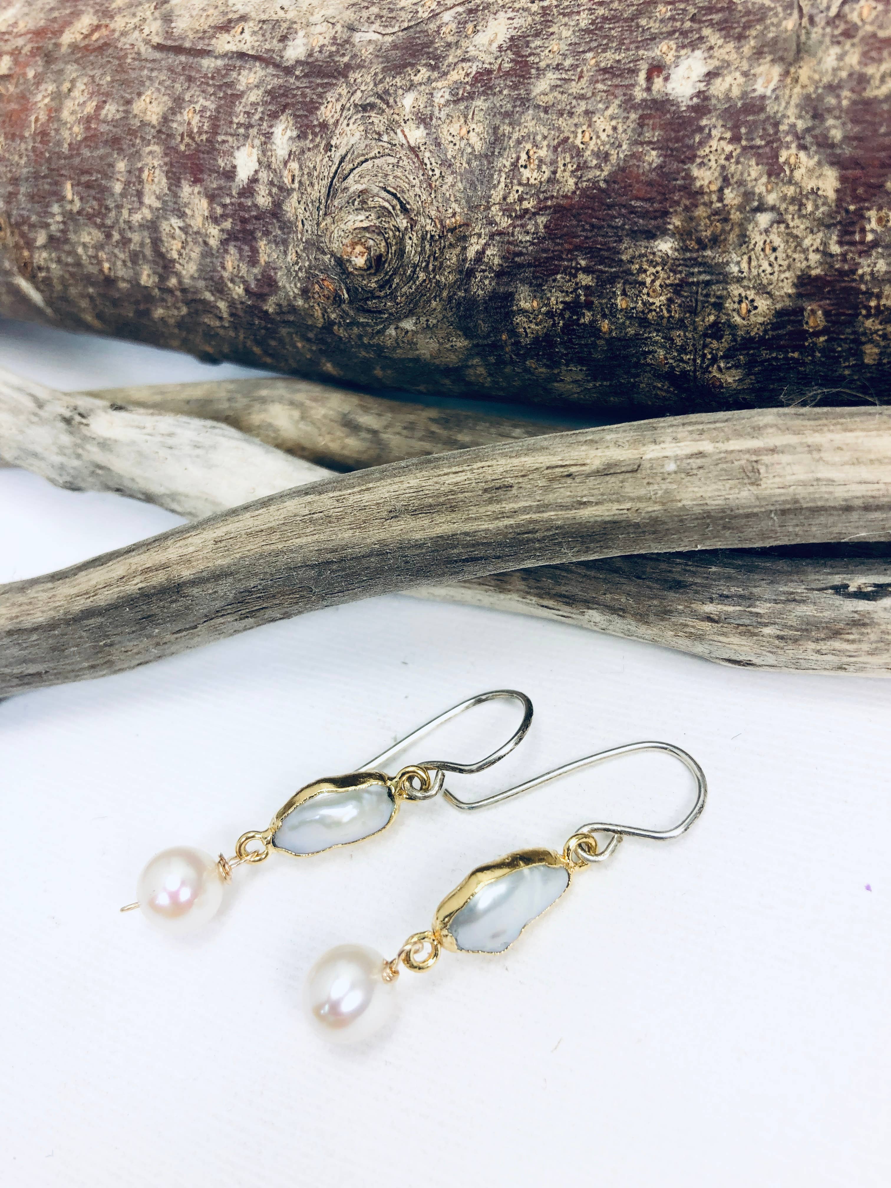 Pearl Daydream Droplet Earrings