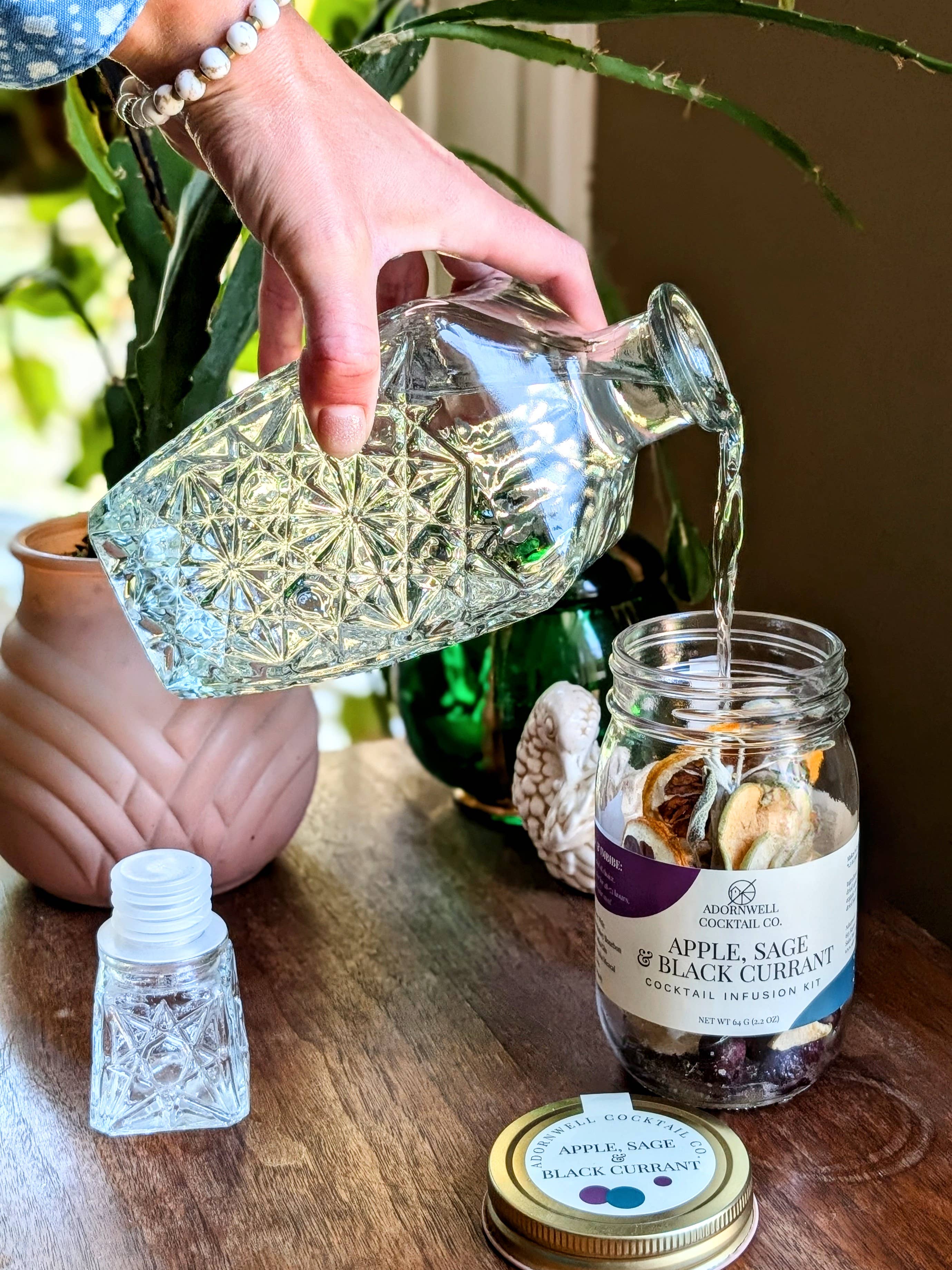 Apple, Sage & Black Currant Cocktail Infusion Kit