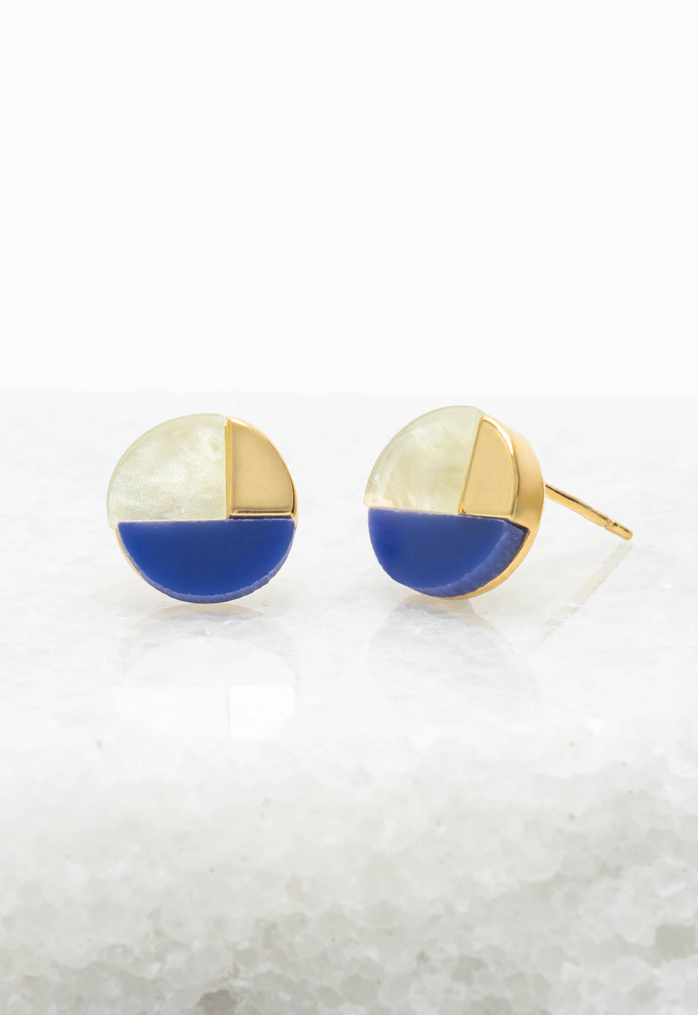 Radiant Horizon Stud Earrings