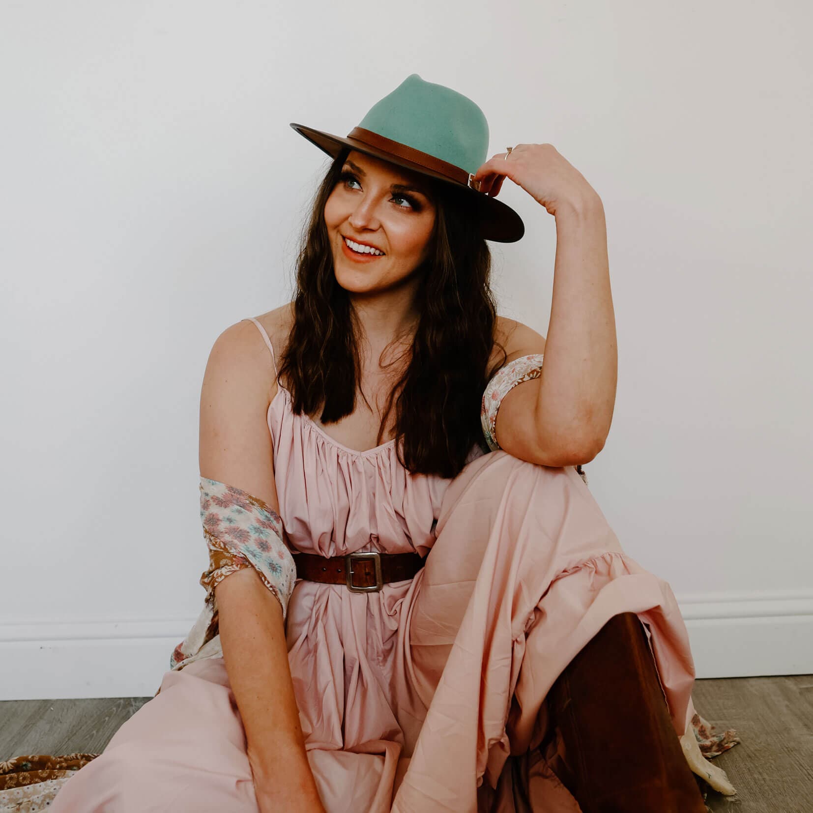 Wool Felt Leather Outdoor Fedora Style - Summit