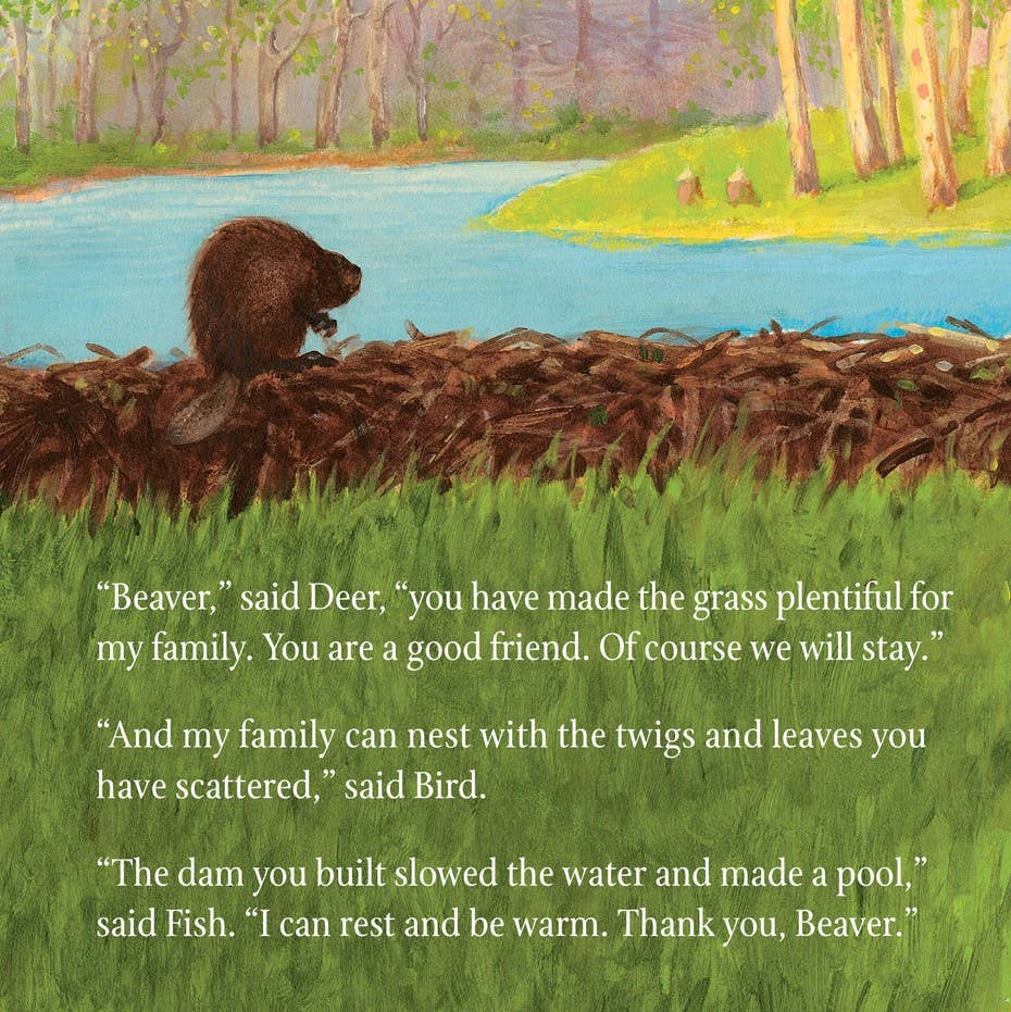 The Legend of the Beaver's Tail Picture Book