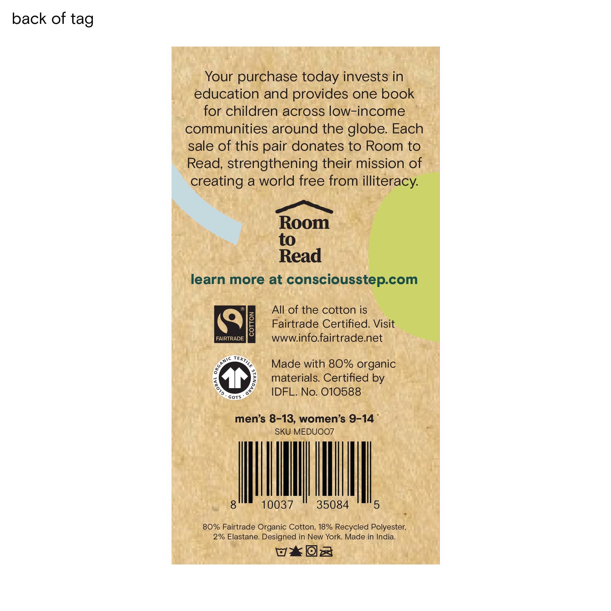 Socks that Give Books (Gray Bicycles)