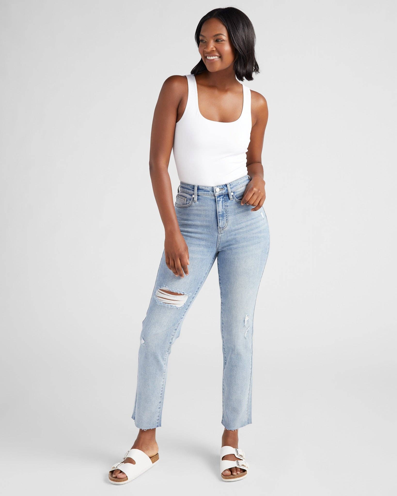 Olivia Straight Leg Jeans