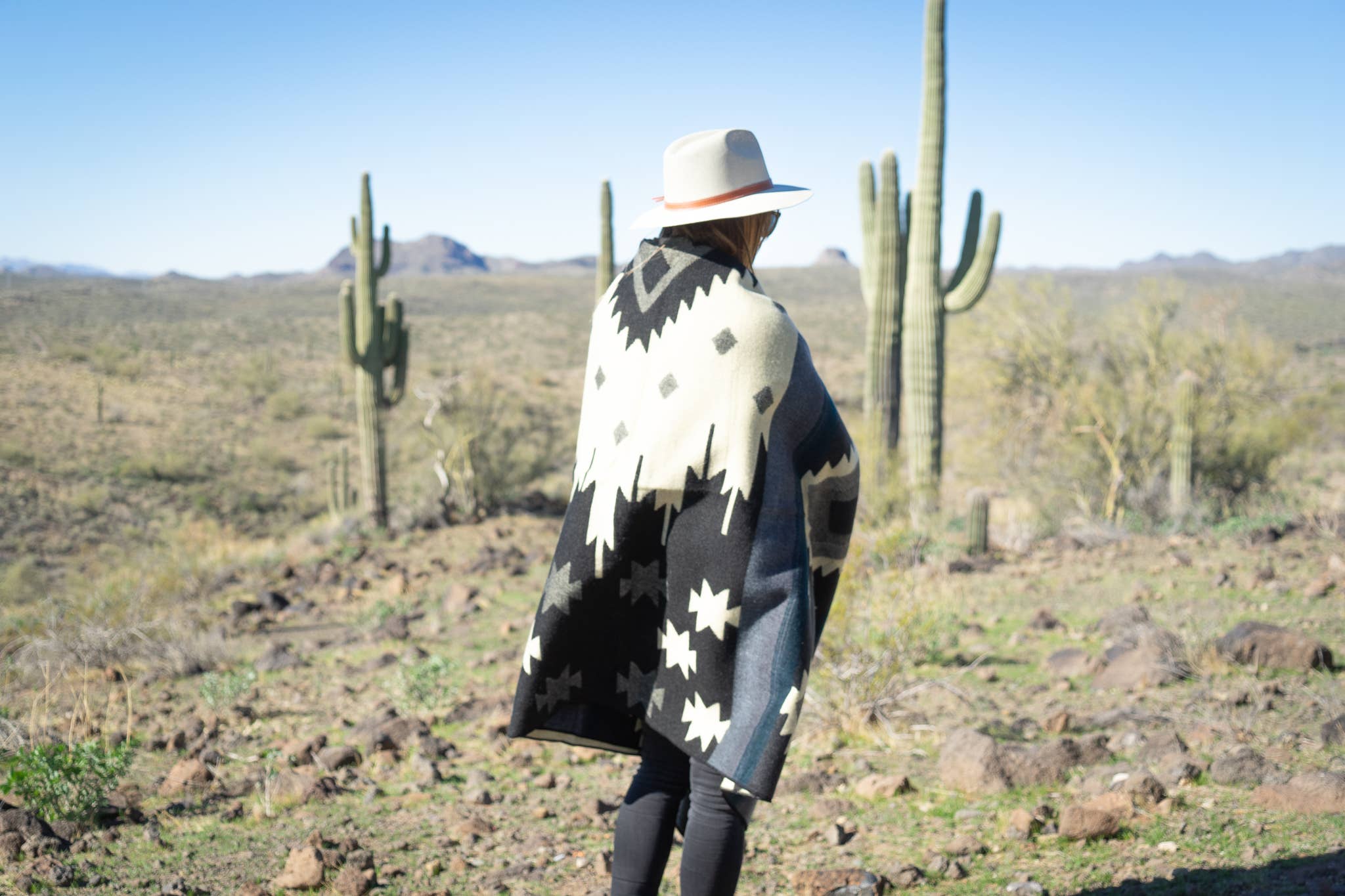 Andean Alpaca Wool Blanket - Midnight