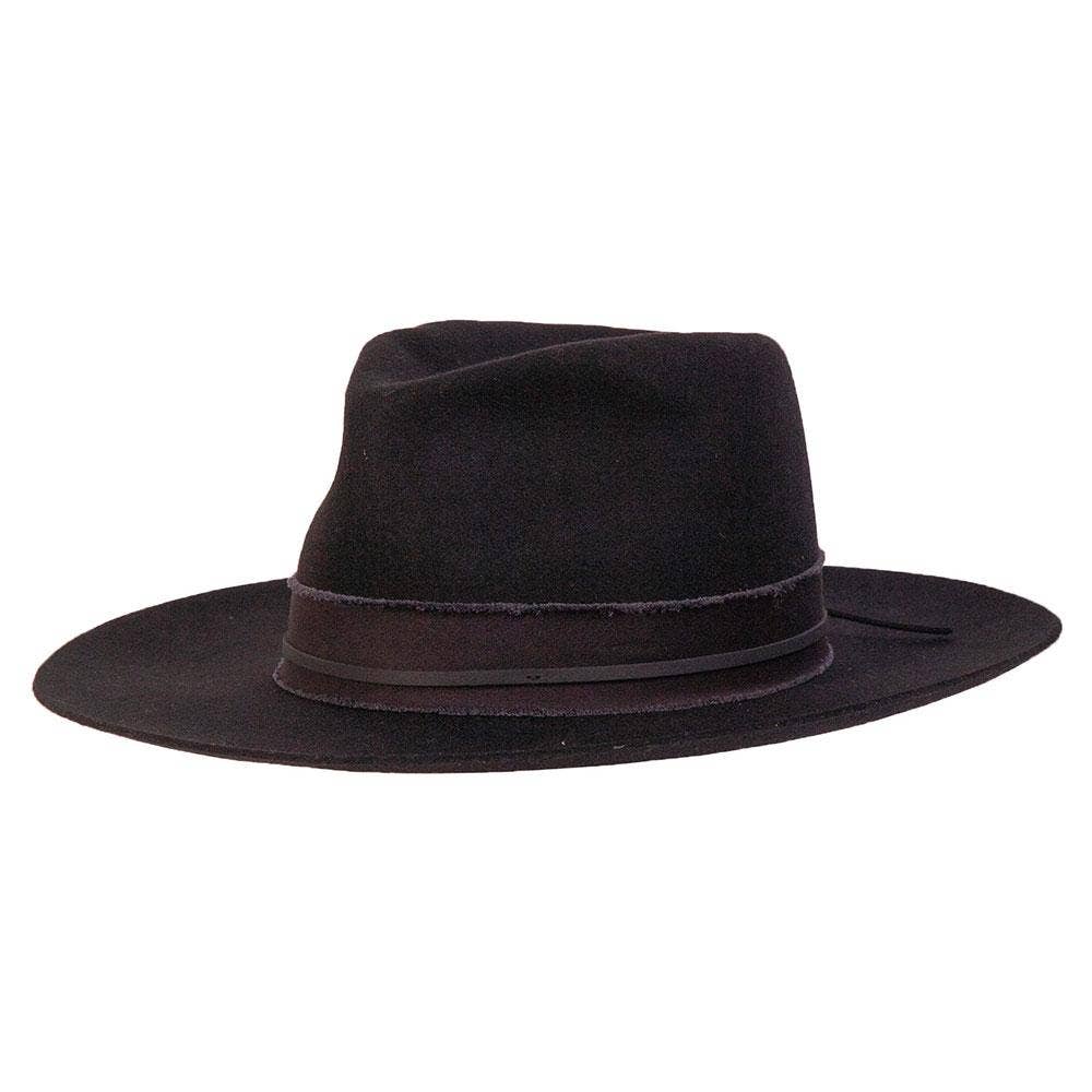 Wide Brim Australian Wool Felt - Style Jawa