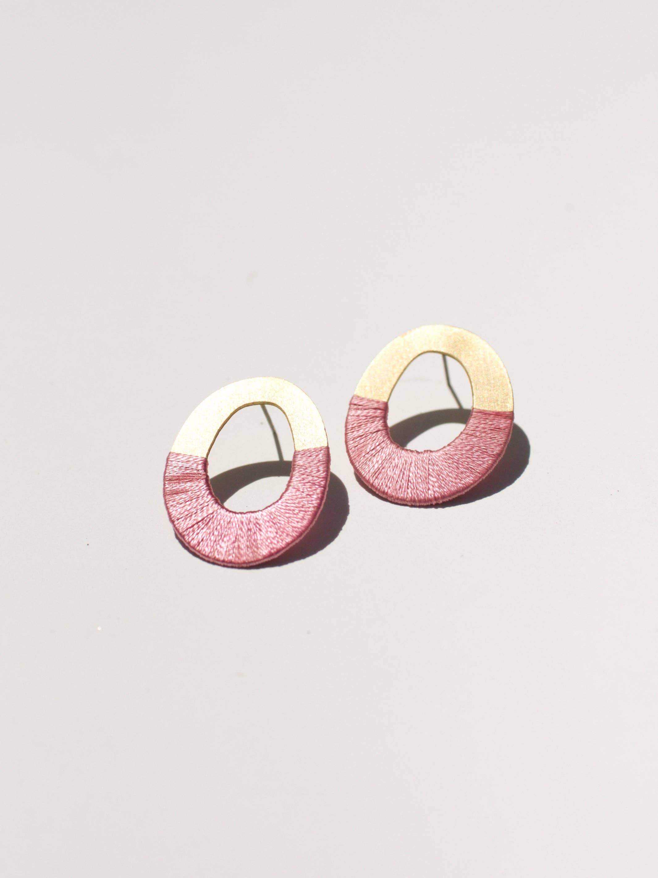 Oblong Form Earrings