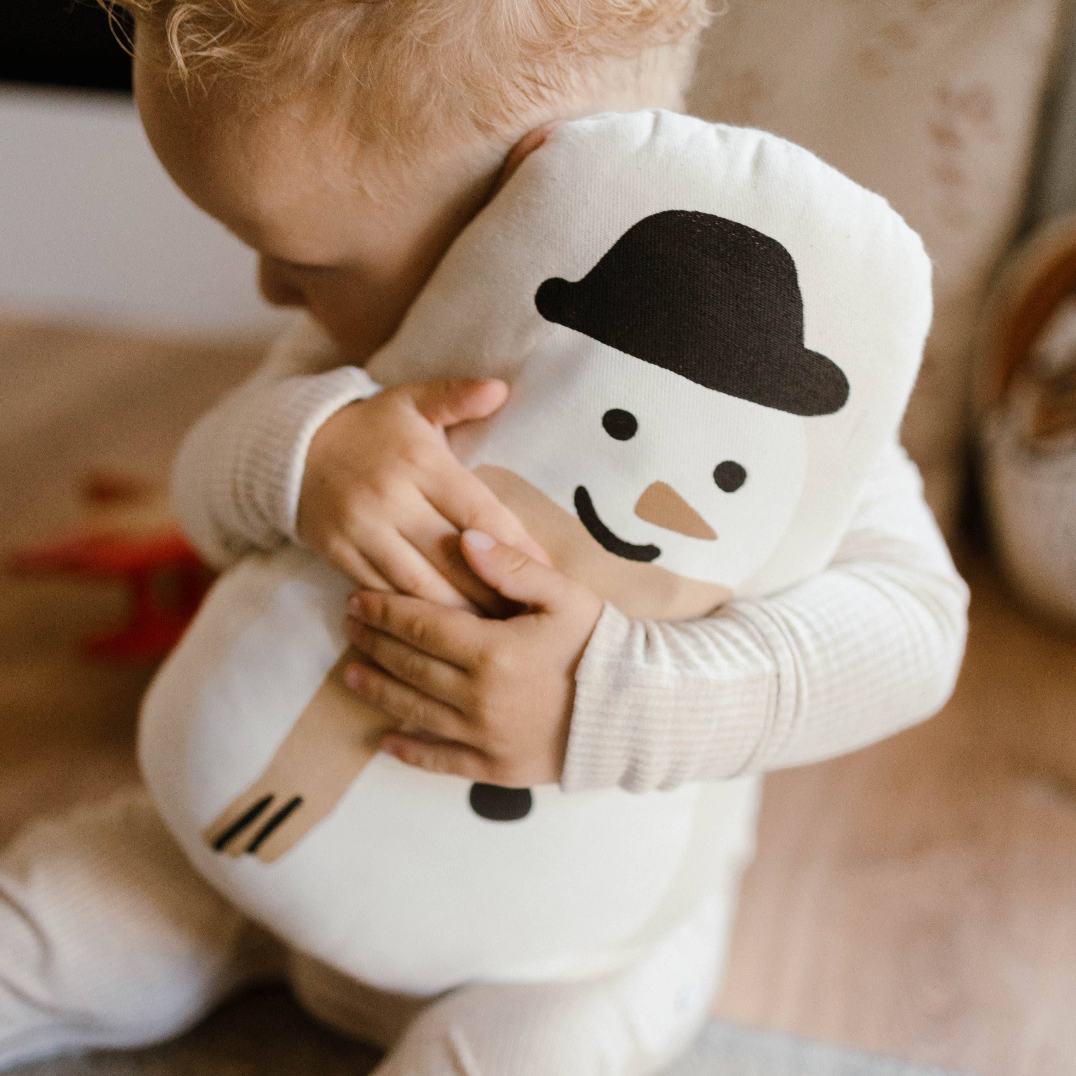 Snowman pillow