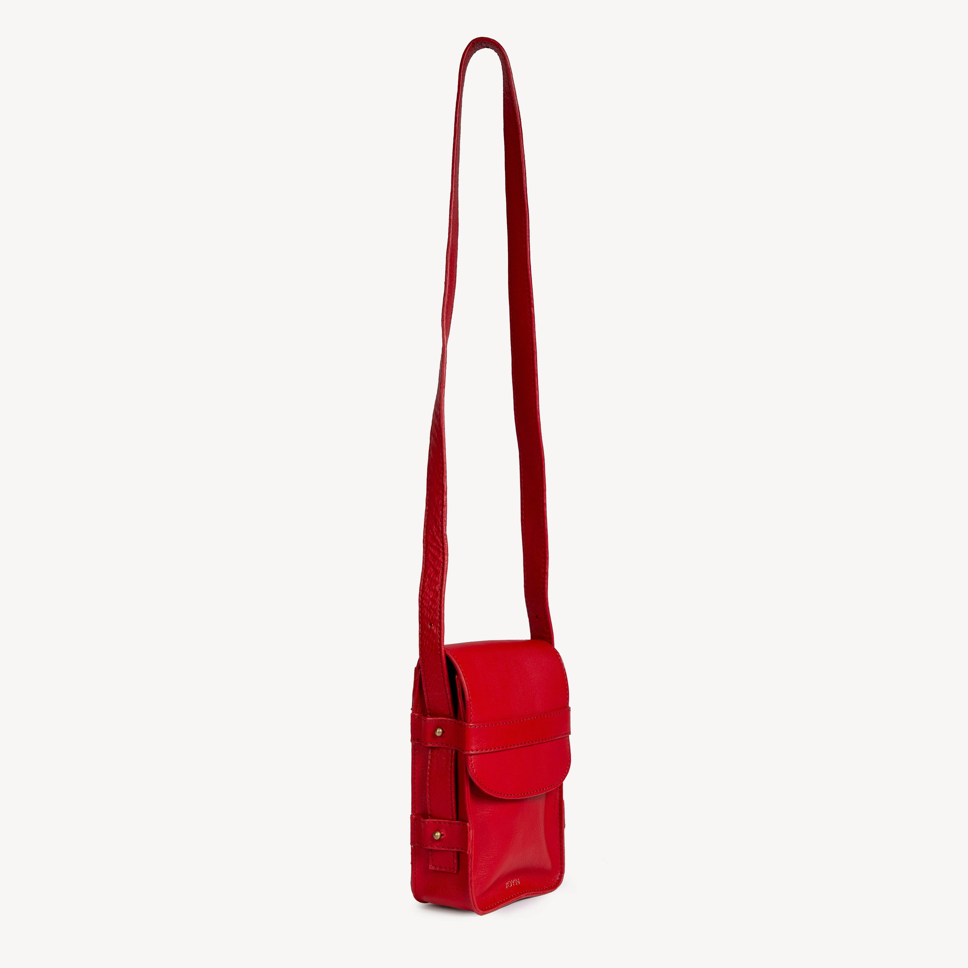 The Boxy Crossbody -  Tomato