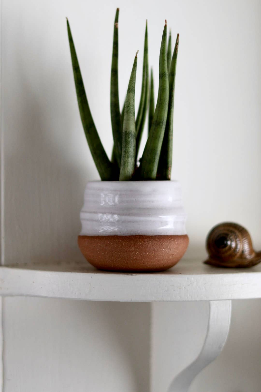 Assorted Small Planter Pots | White 2 inch handmade
