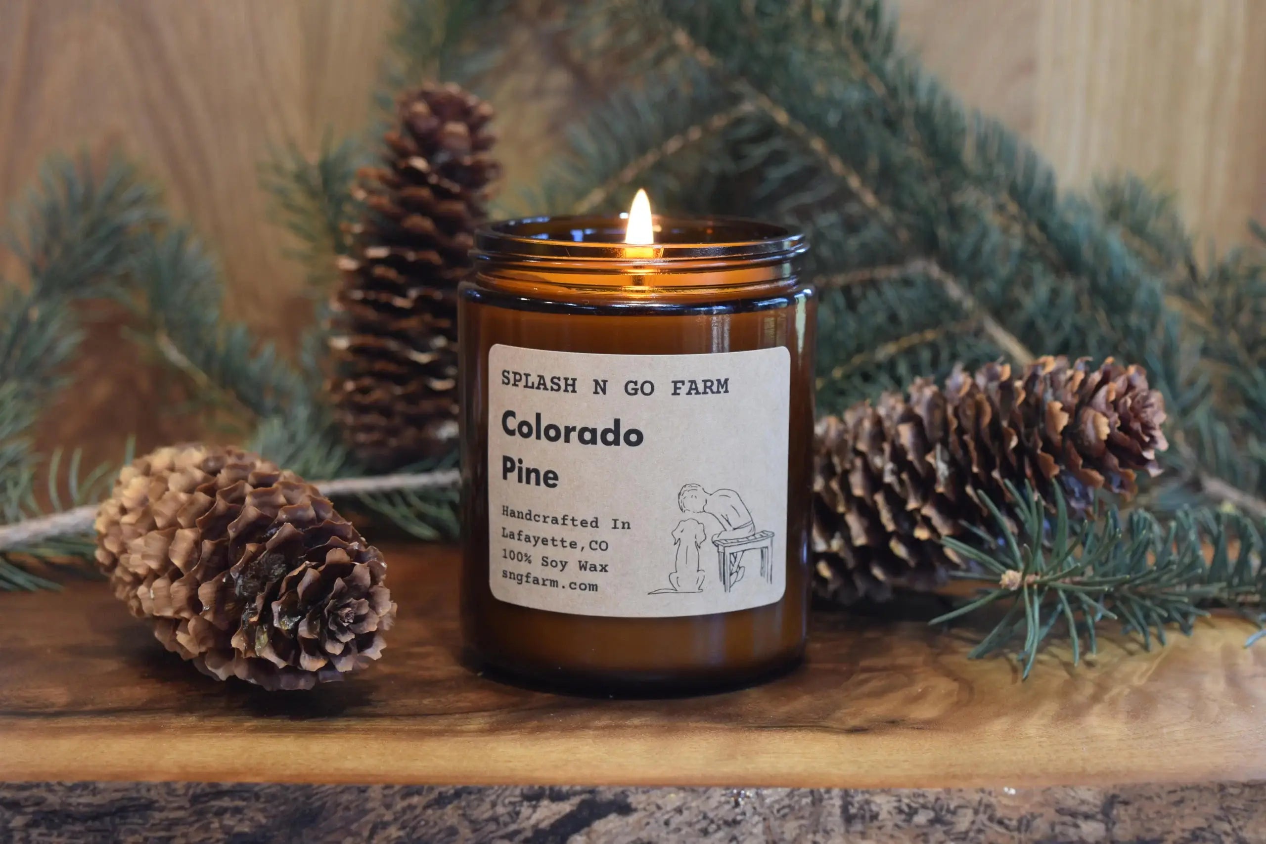 Colorado Pine - 8 oz Soy Candle