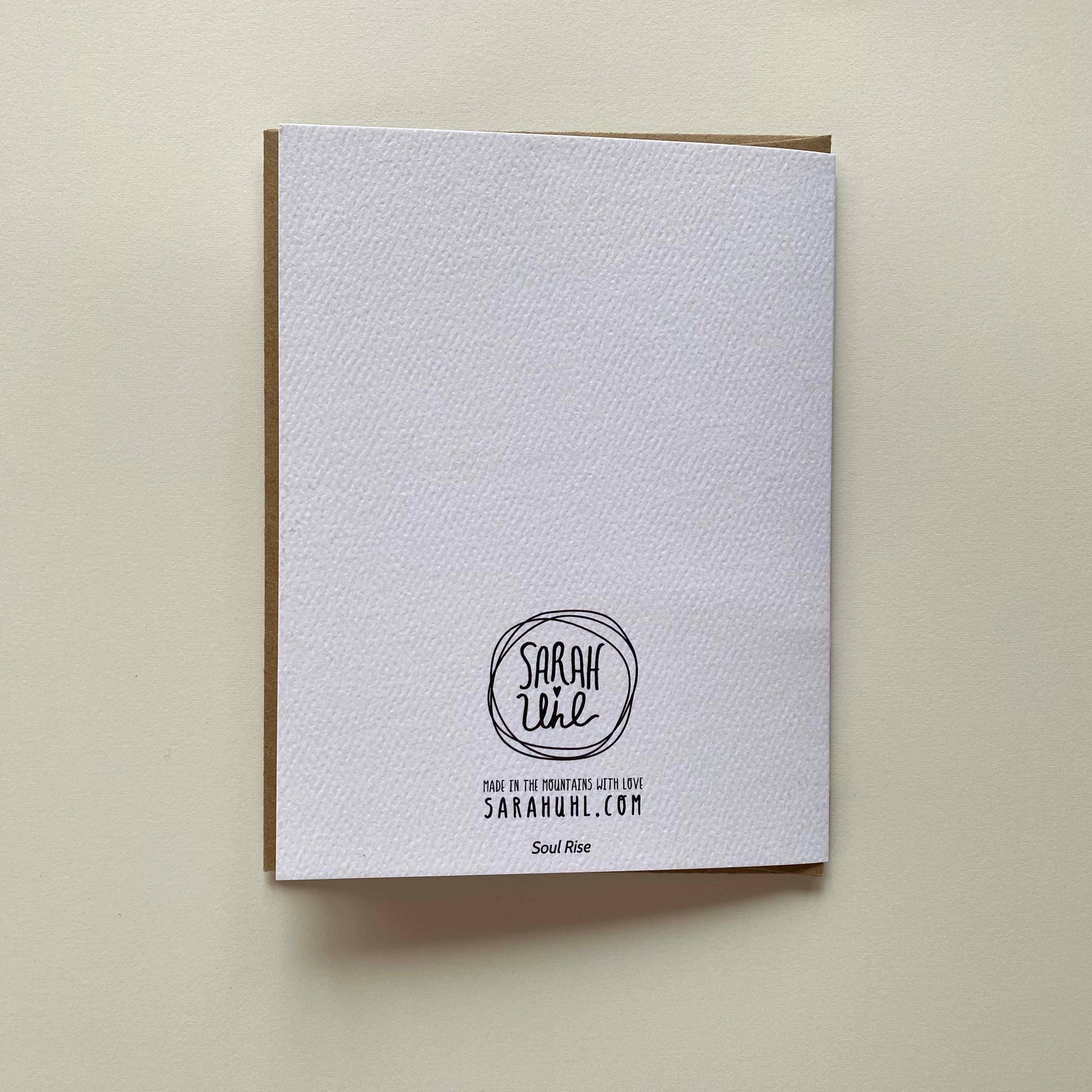 Mountain Art Notecards: Soul Rise