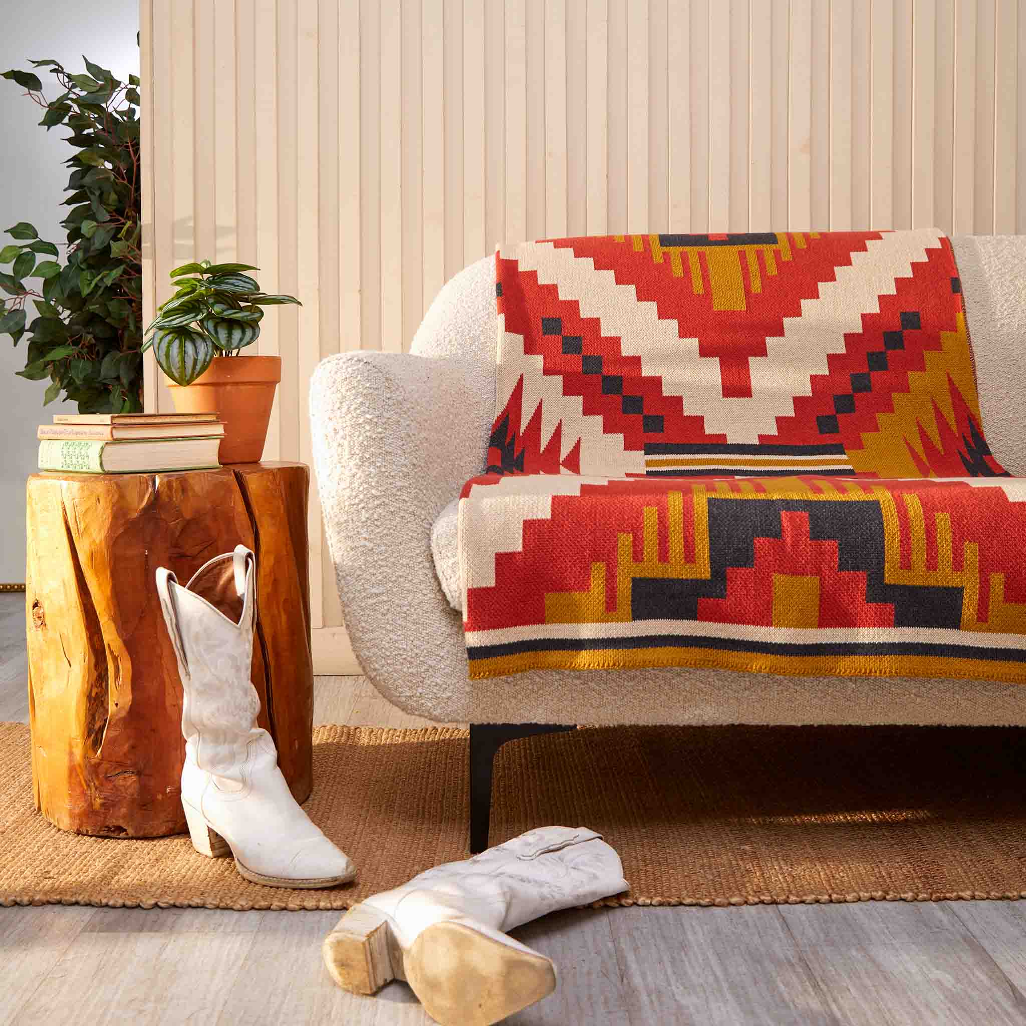 New Horizon Throw Blanket