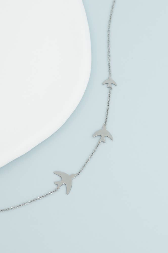 Sparrow Stainless Steel Necklace