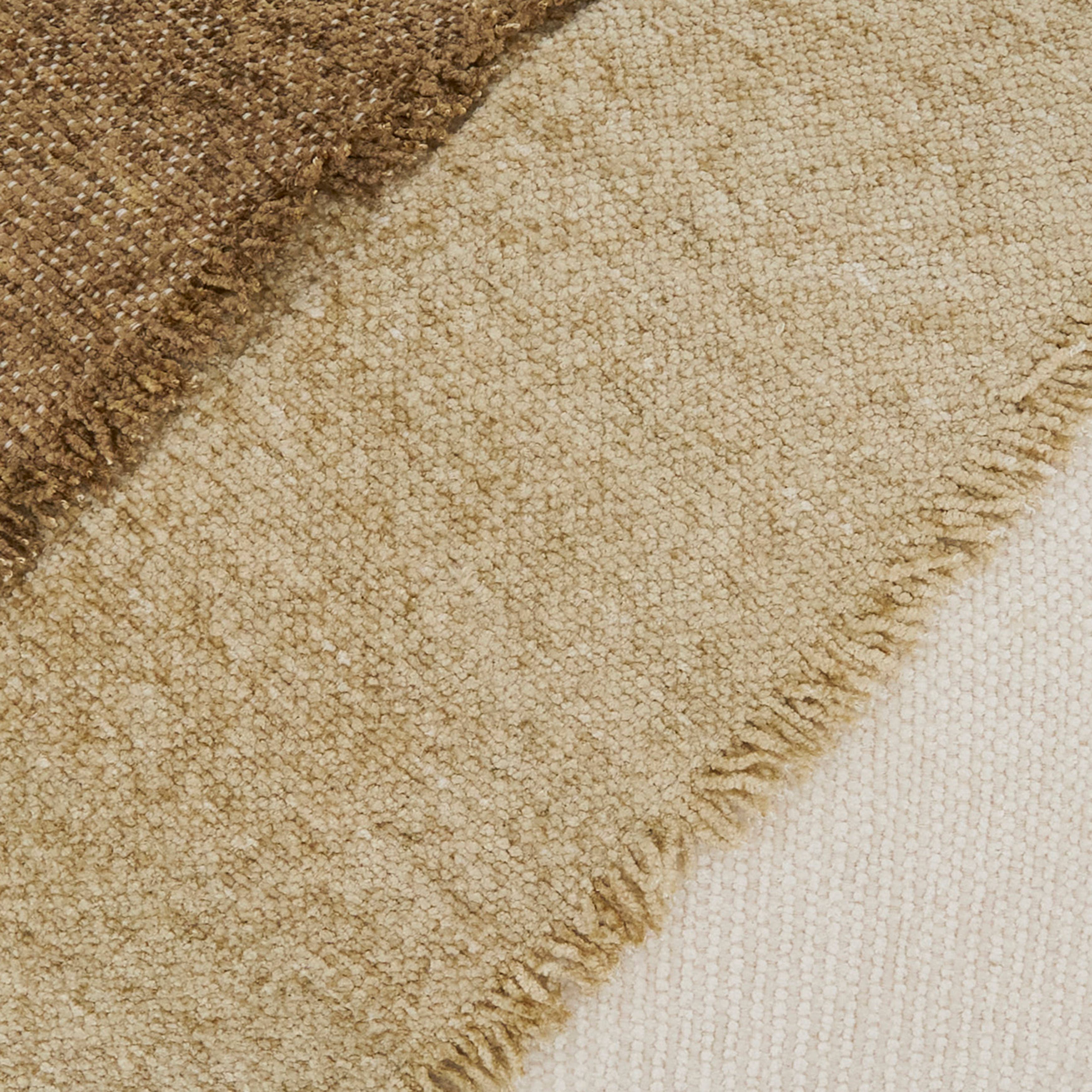 Color Band Fringe Pillow