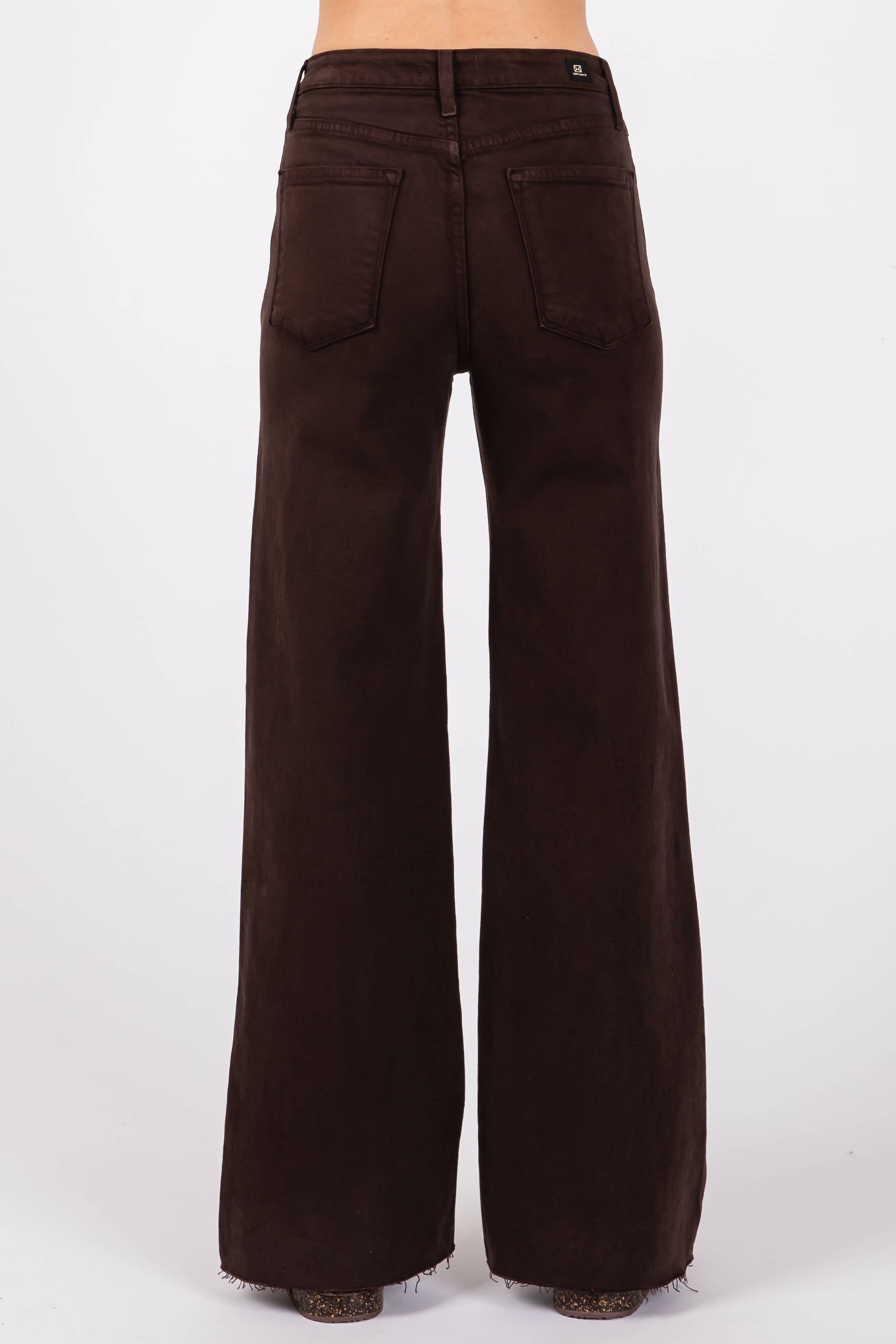 Paola A-Line Wide Scissor Cut Jeans