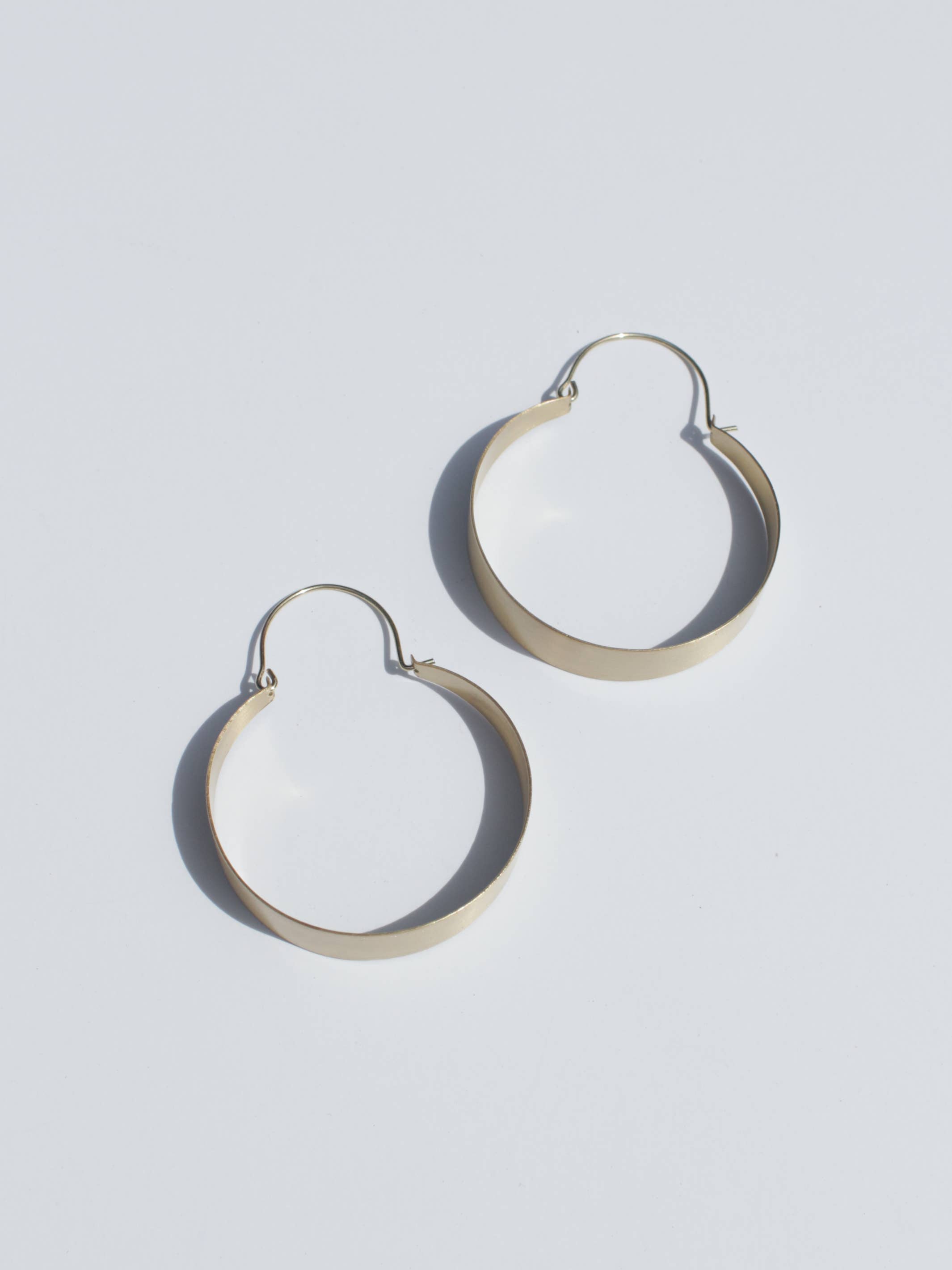 Brassy Statement Earrings