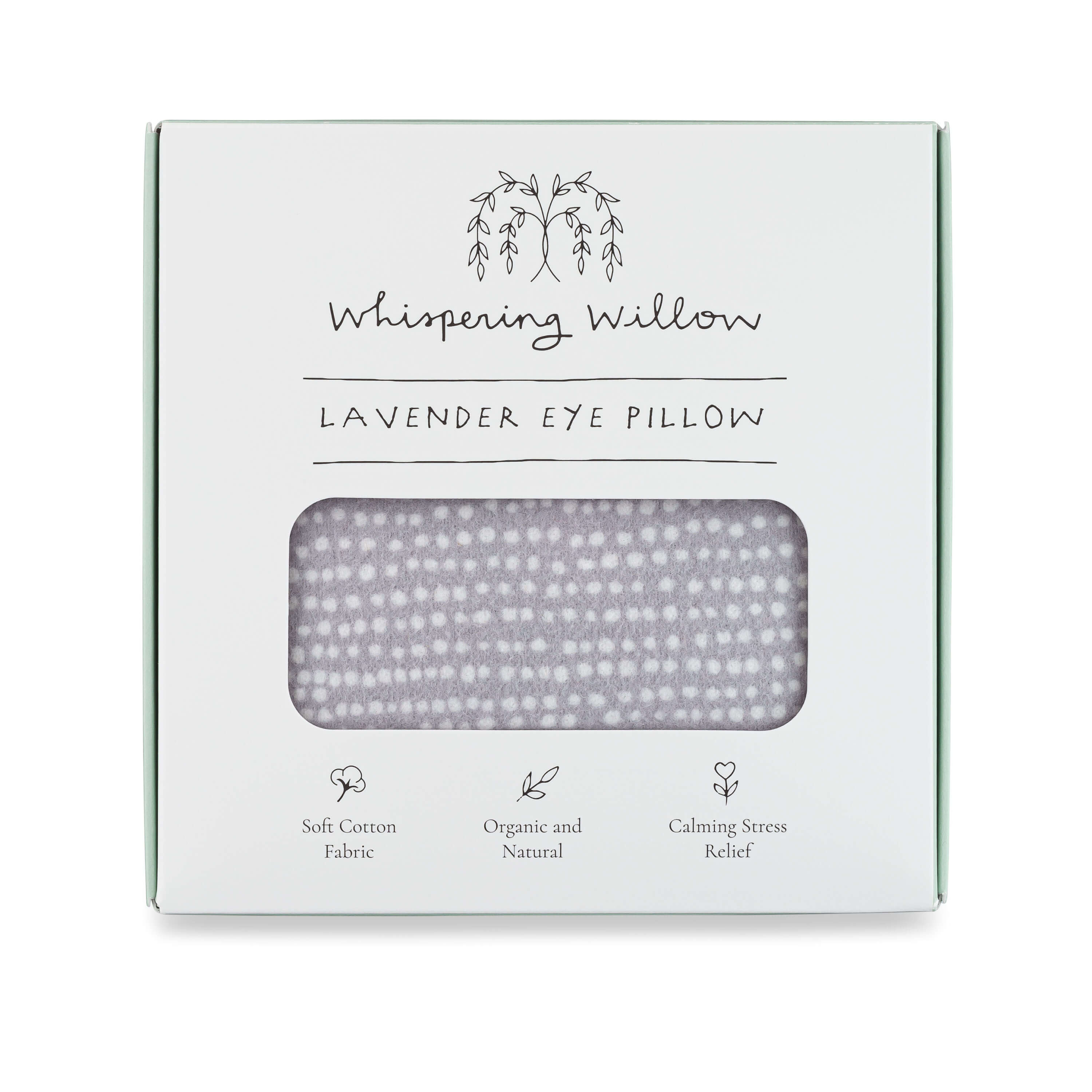 Eye Pillow, Lavender - Tranquil Gray