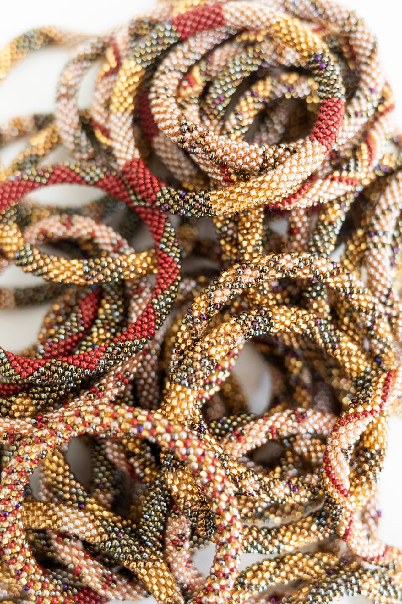 Roll-On® Bracelets - Chestnut Set of 12