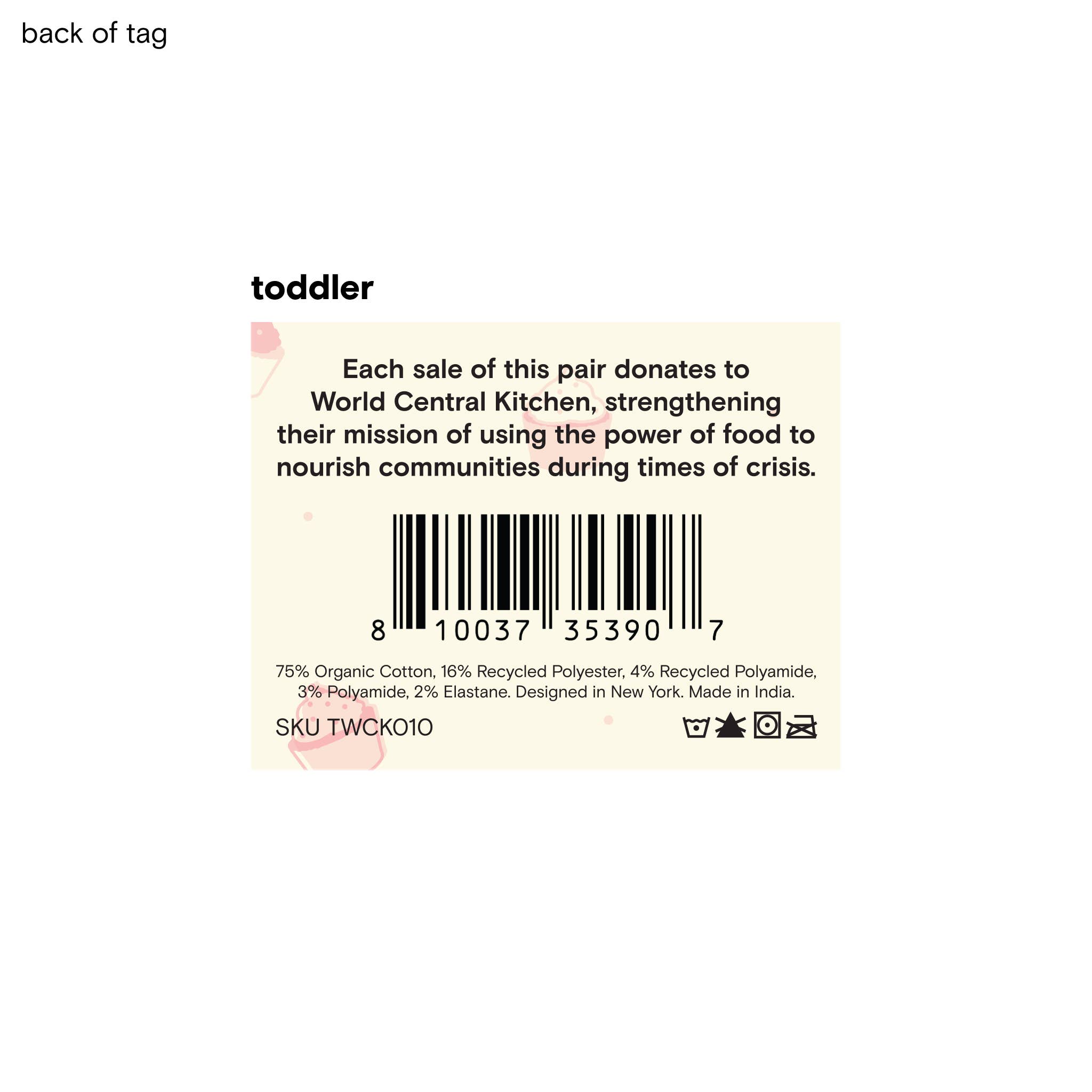 Kids Socks that Provide Meals (Blue Cupcakes)