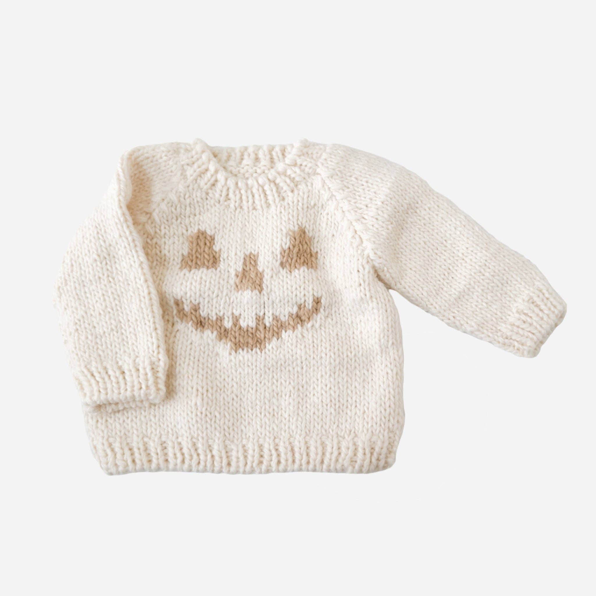 Jack-o-lantern Sweater Cream