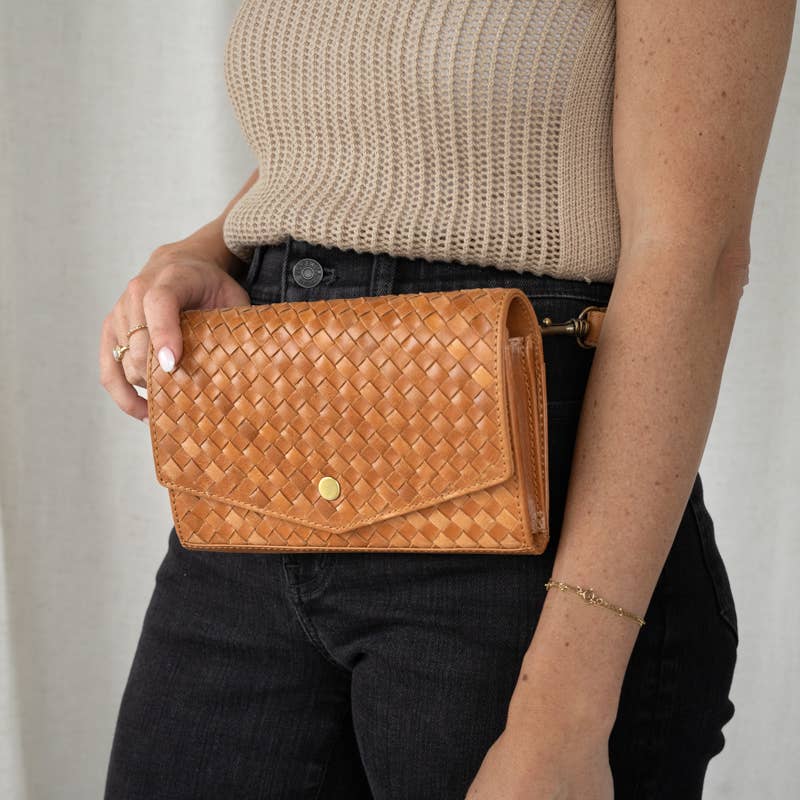 Woven DiMarco Crossbody Bag