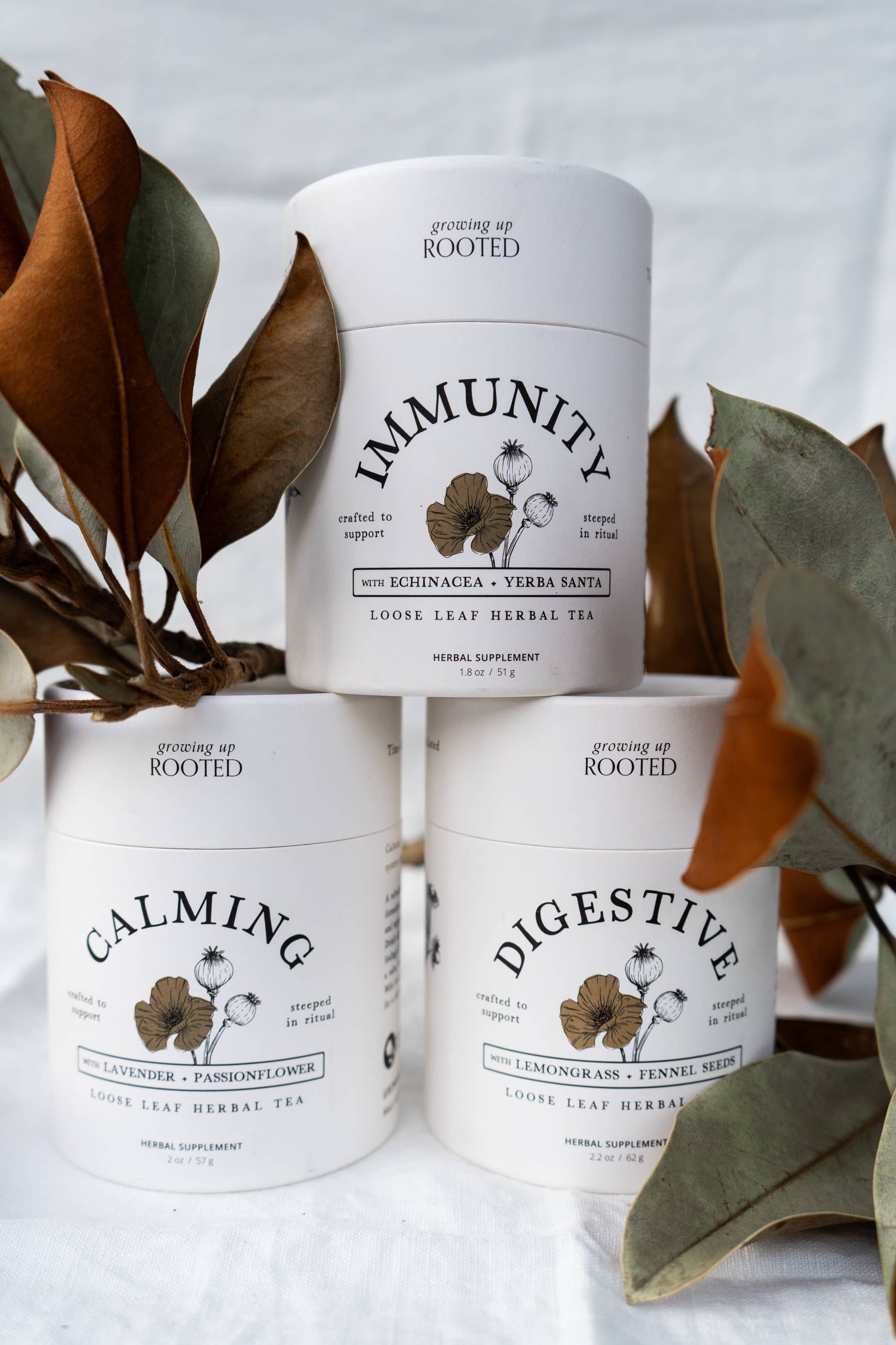 Calming Loose Leaf Herbal Tea | Stress Relief & Relaxation