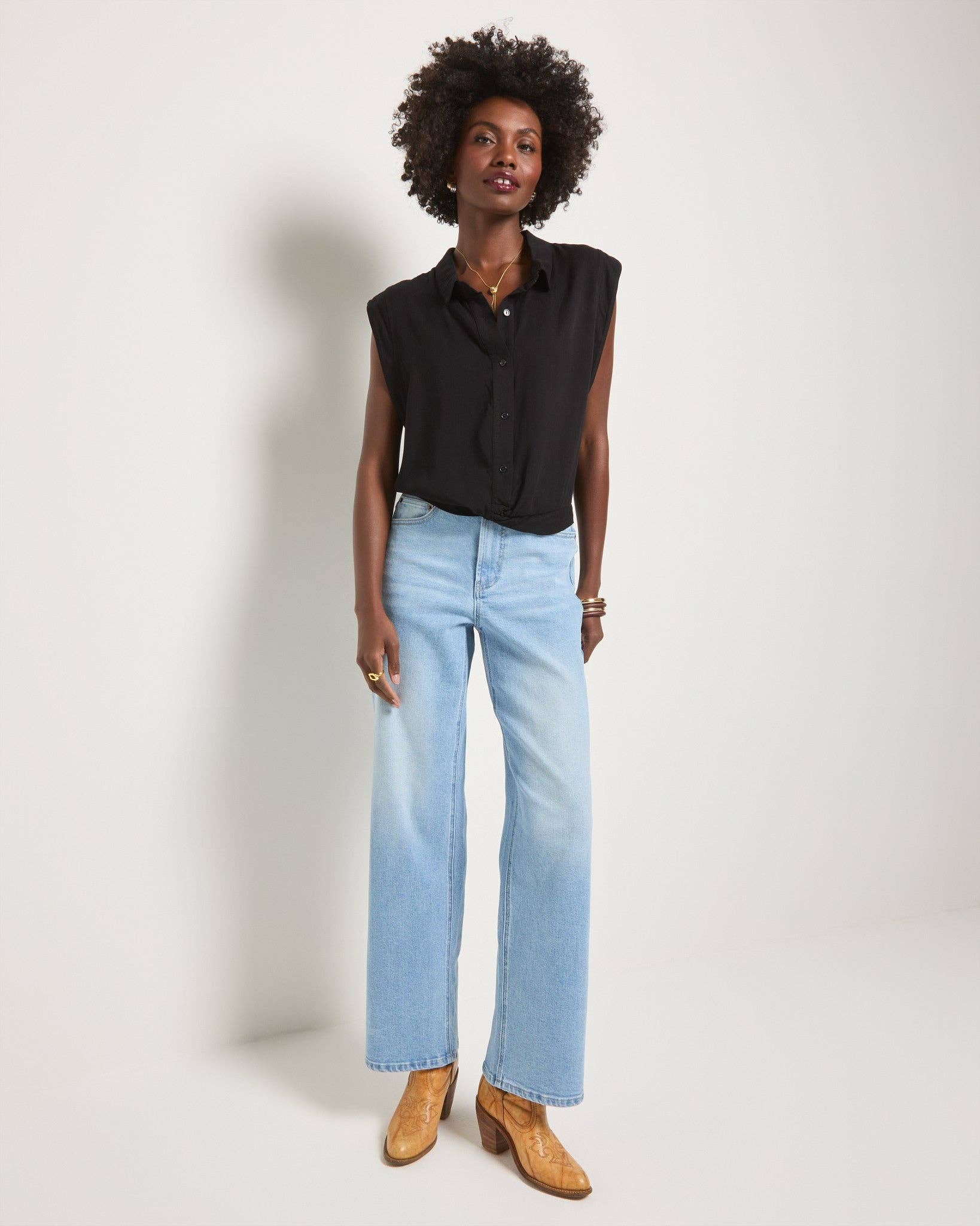 Saltwater Wide Leg Jean